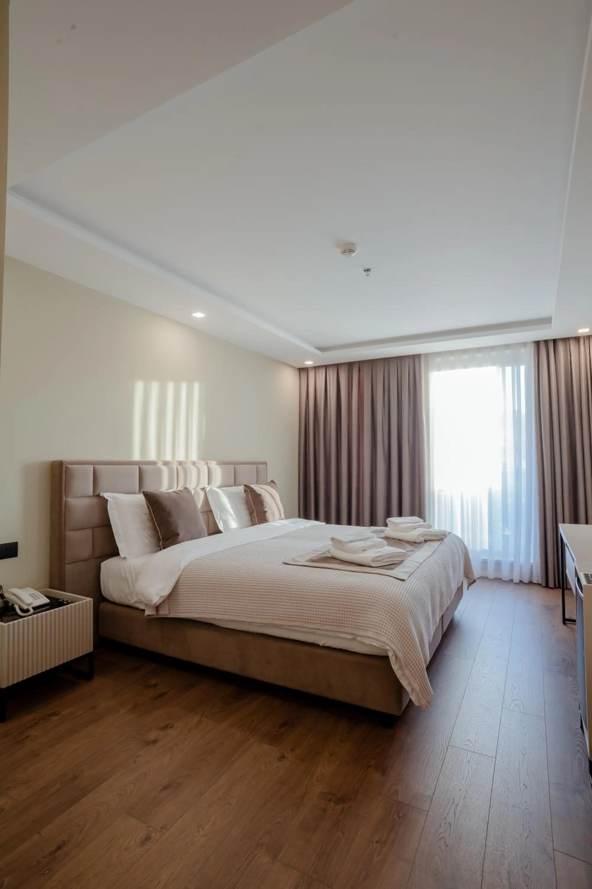 Bed in Royal East Resort