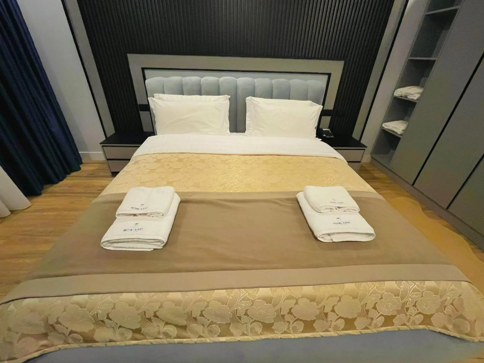 Bed in Royal East Resort