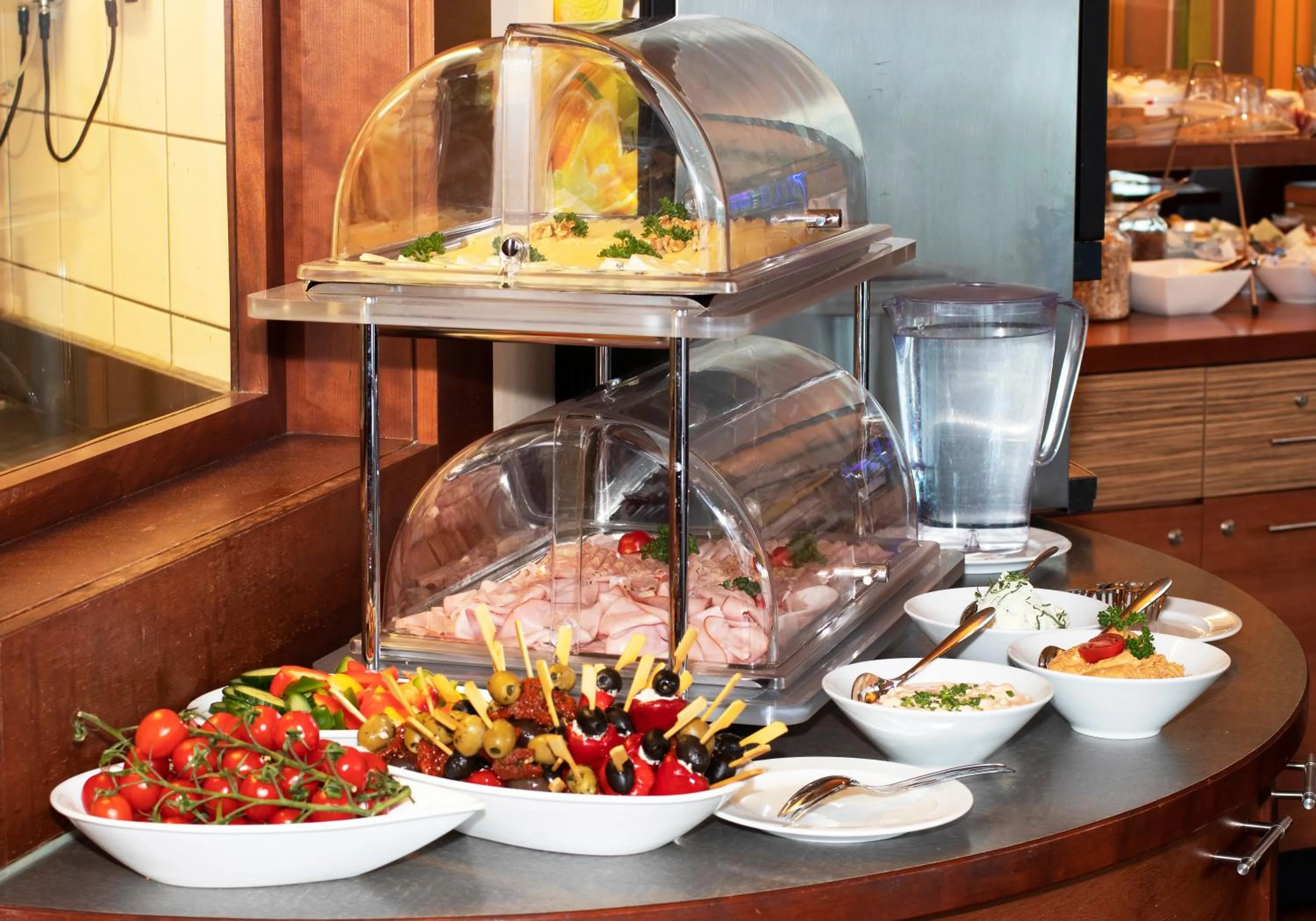 Food and drinks in Hotel Restaurant Winkler