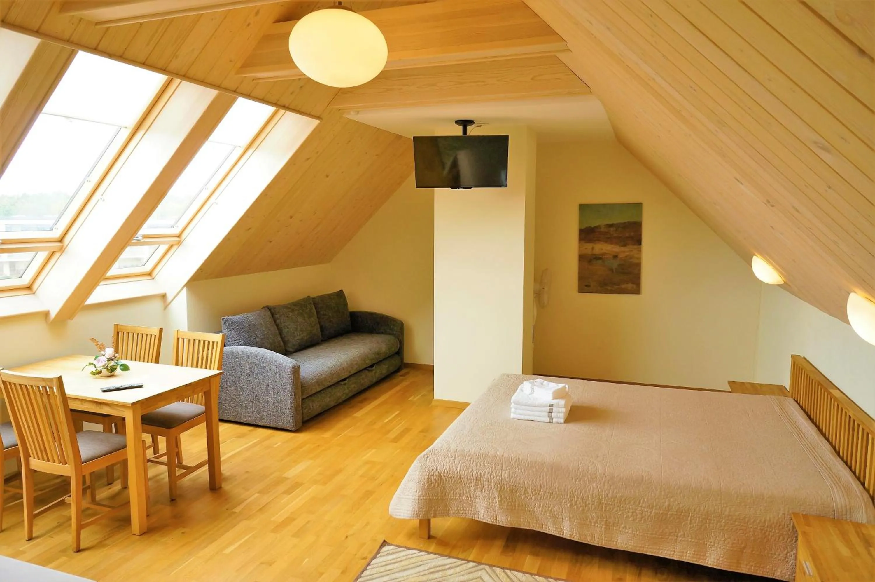 Bed in Smėlio Vila Apartments