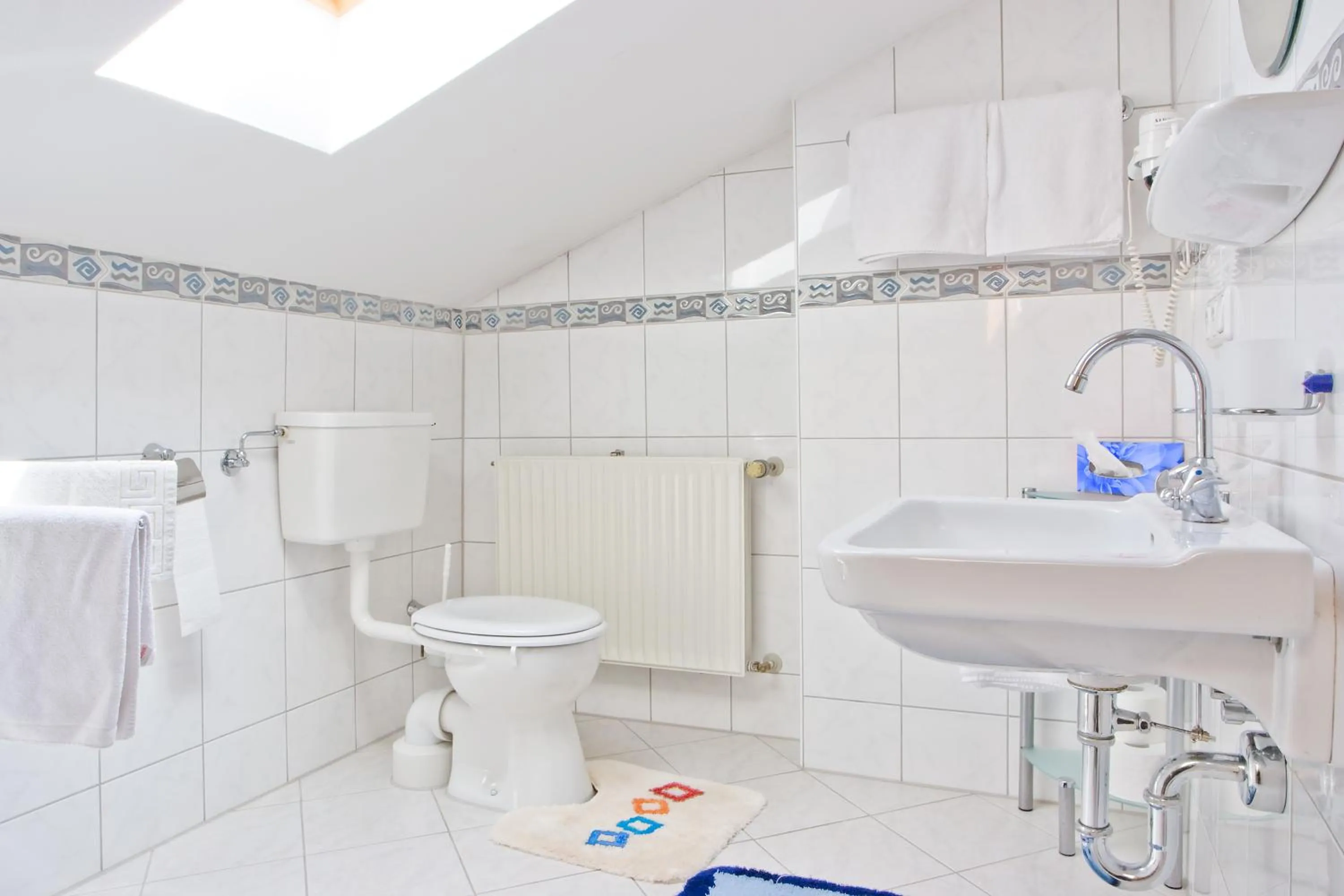 Bathroom in Gaestehaus Richter