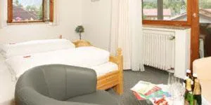 Photo of the whole room, Bed in Gaestehaus Richter