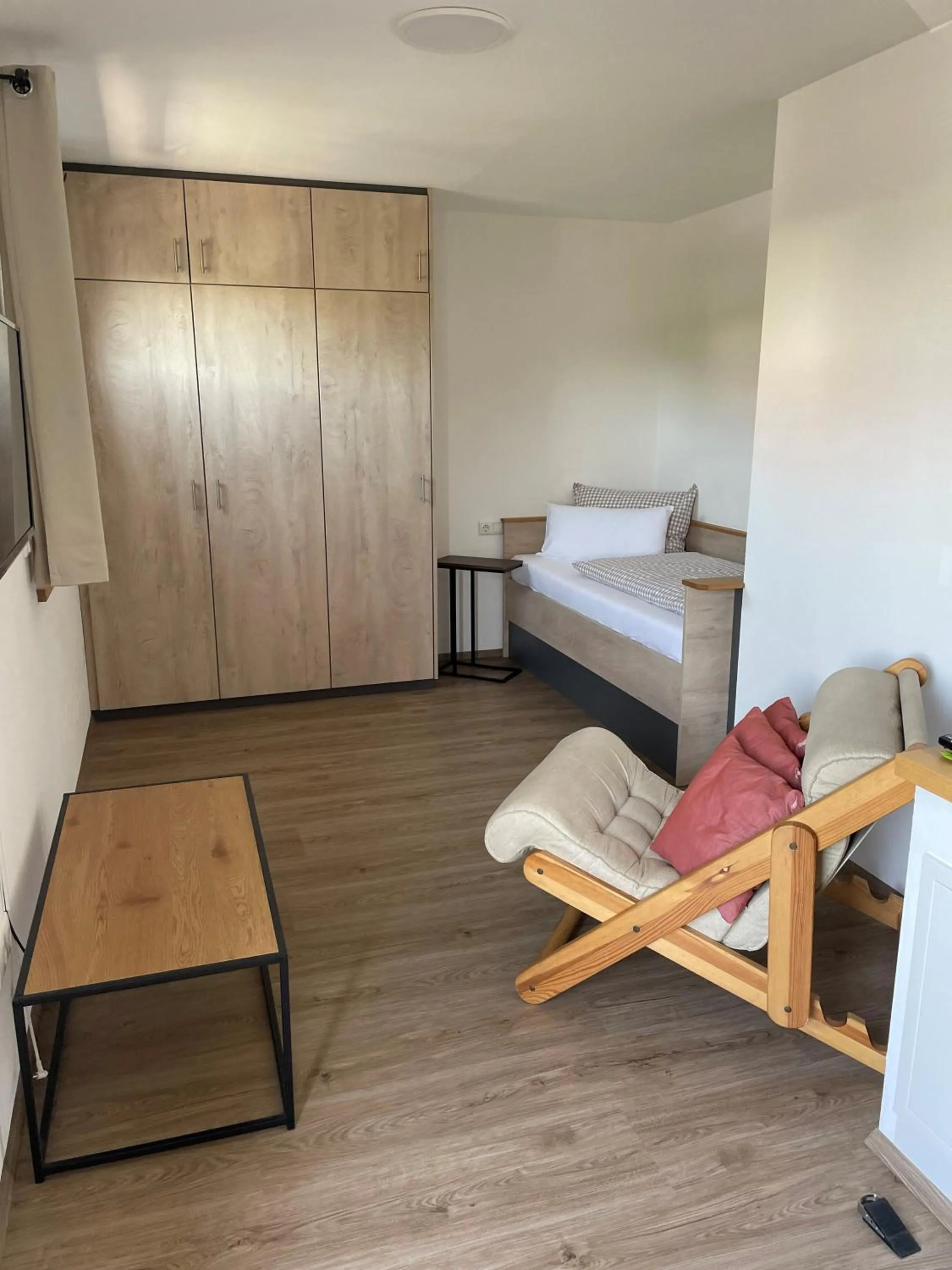 Bed in Gaestehaus Richter