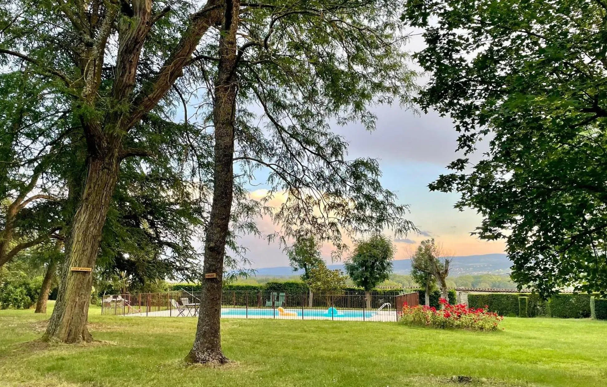 Swimming pool in Domaine du Perrier
