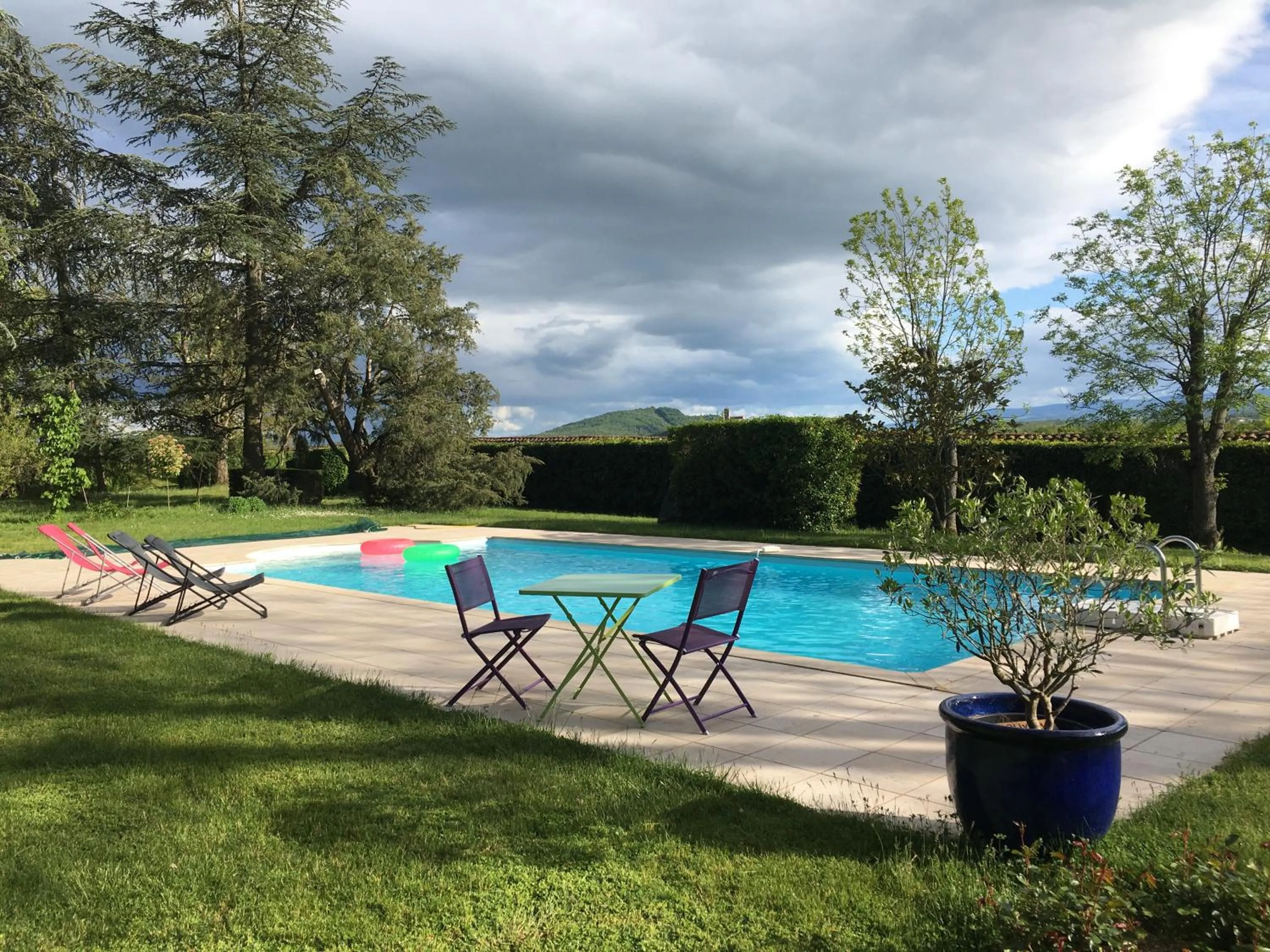 Swimming pool in Domaine du Perrier