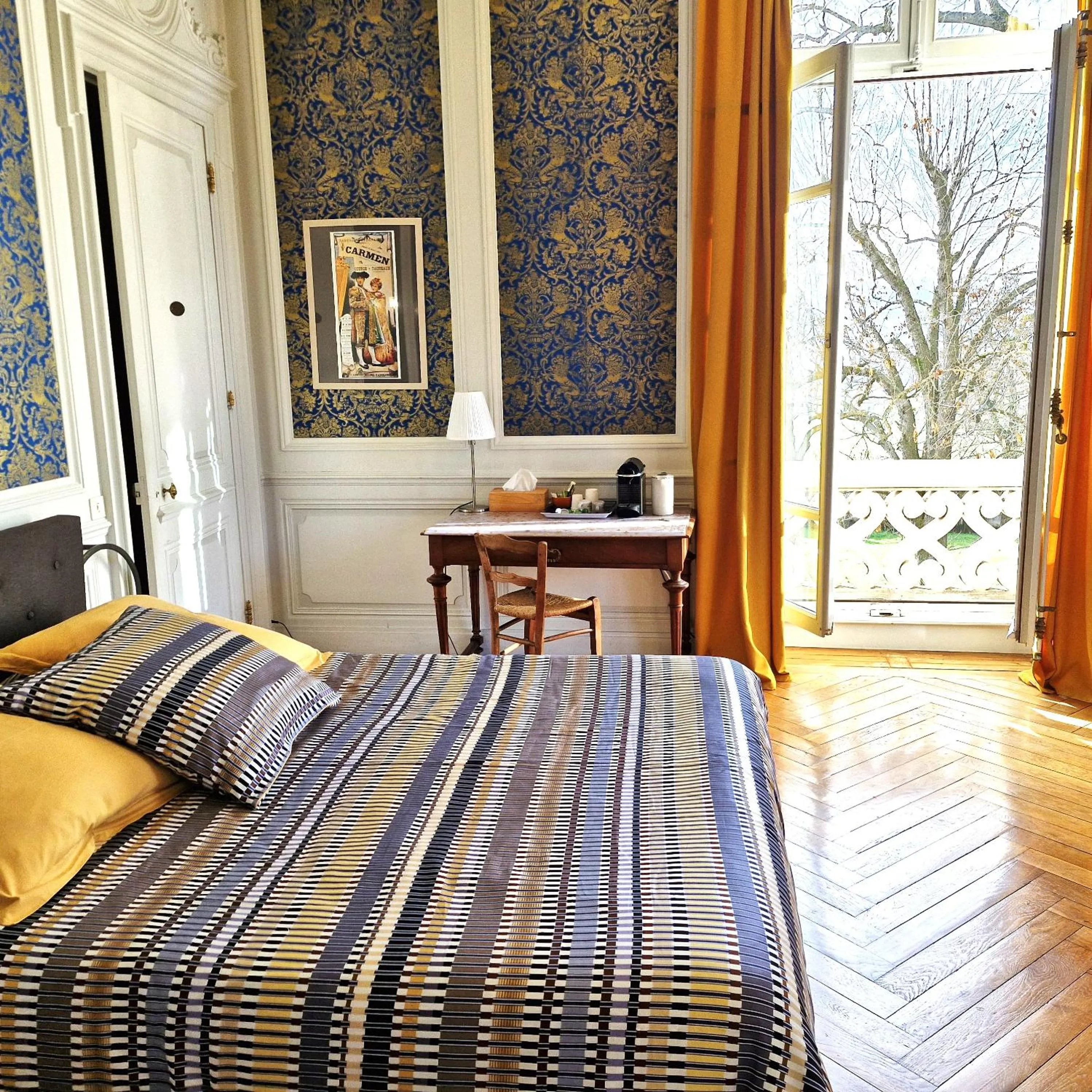 Bed in Domaine du Perrier