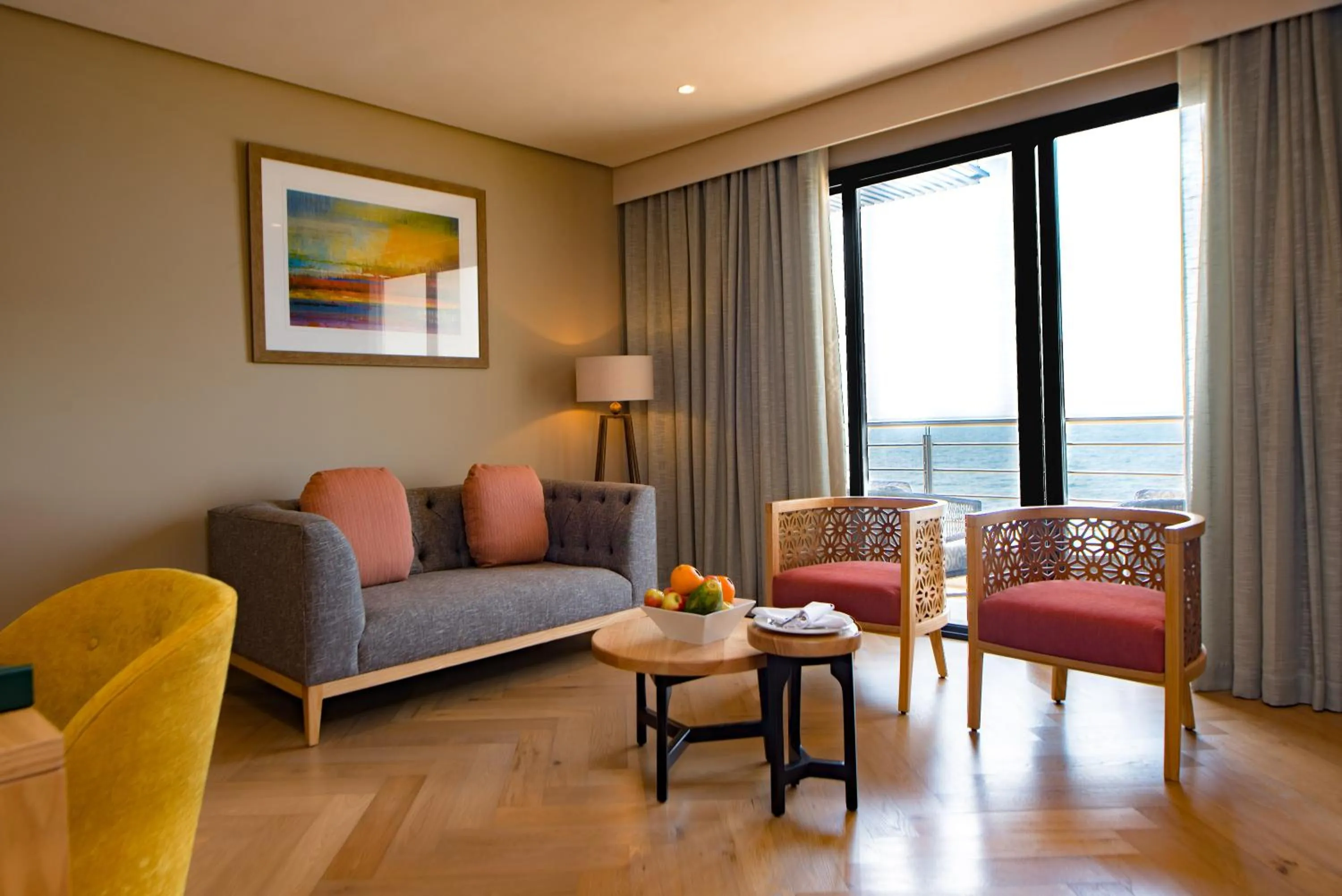 Living room in Sunbird Waterfront