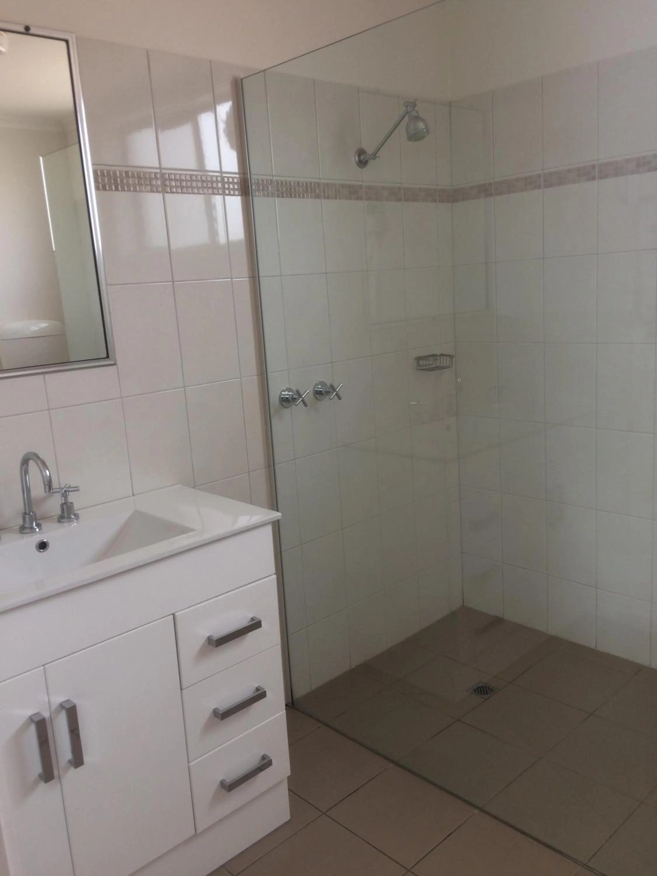 Bathroom in Ambassador Motor Inn