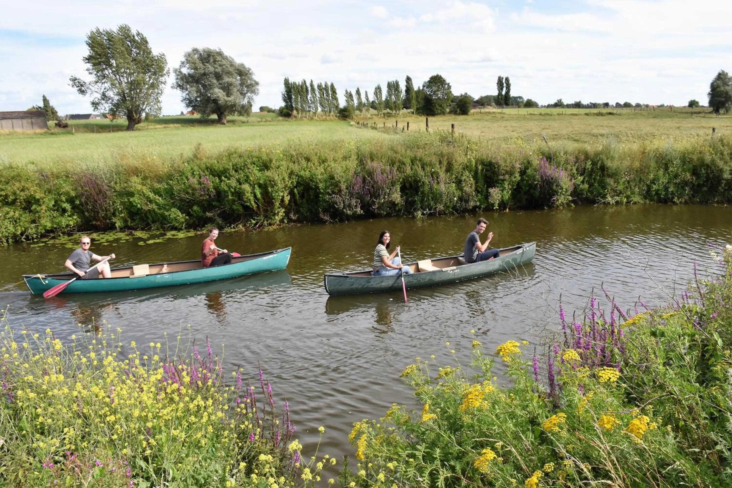 Natural landscape in B&B Stefans Pottery