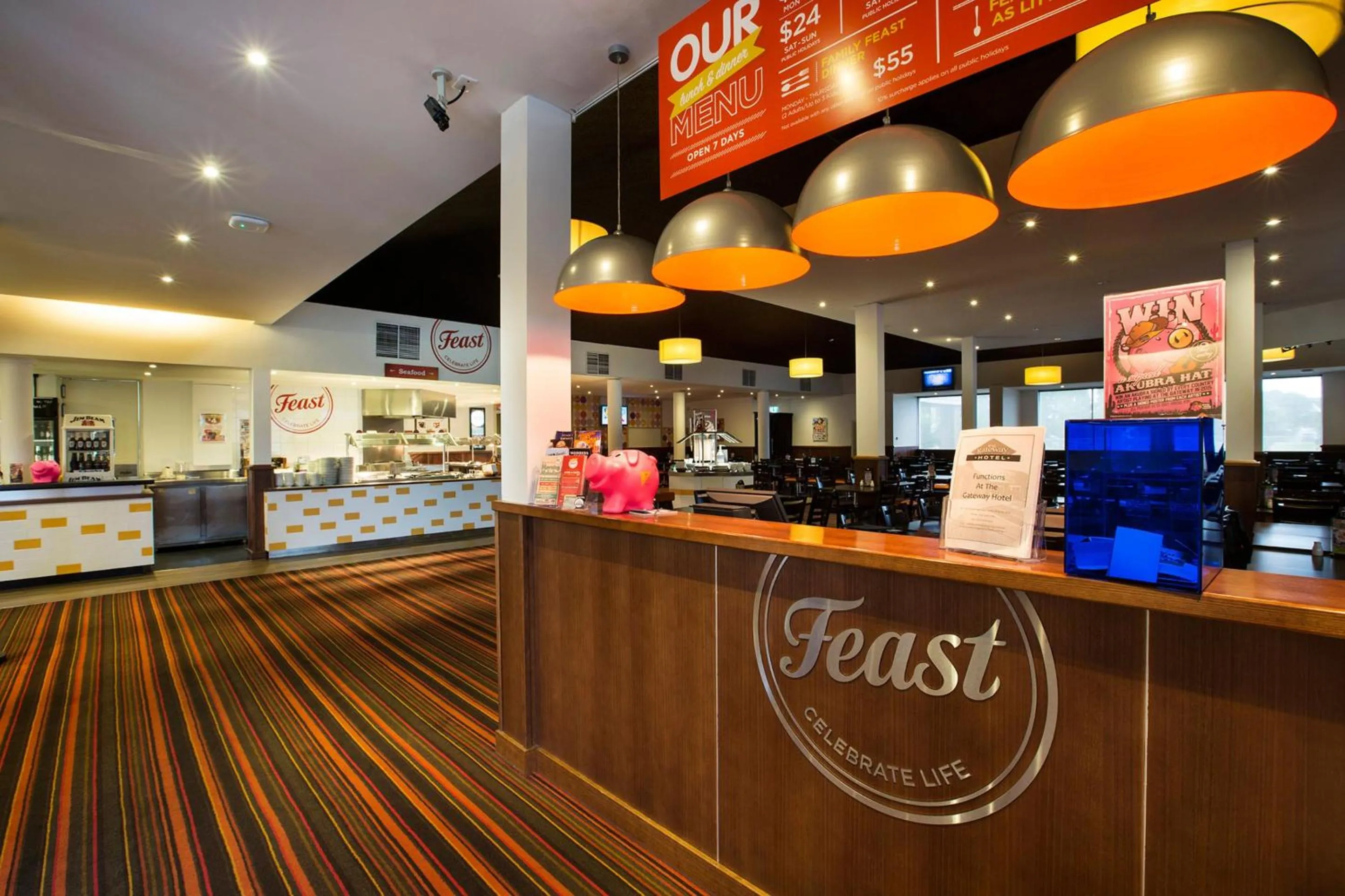 Restaurant/places to eat in Nightcap at Gateway Hotel