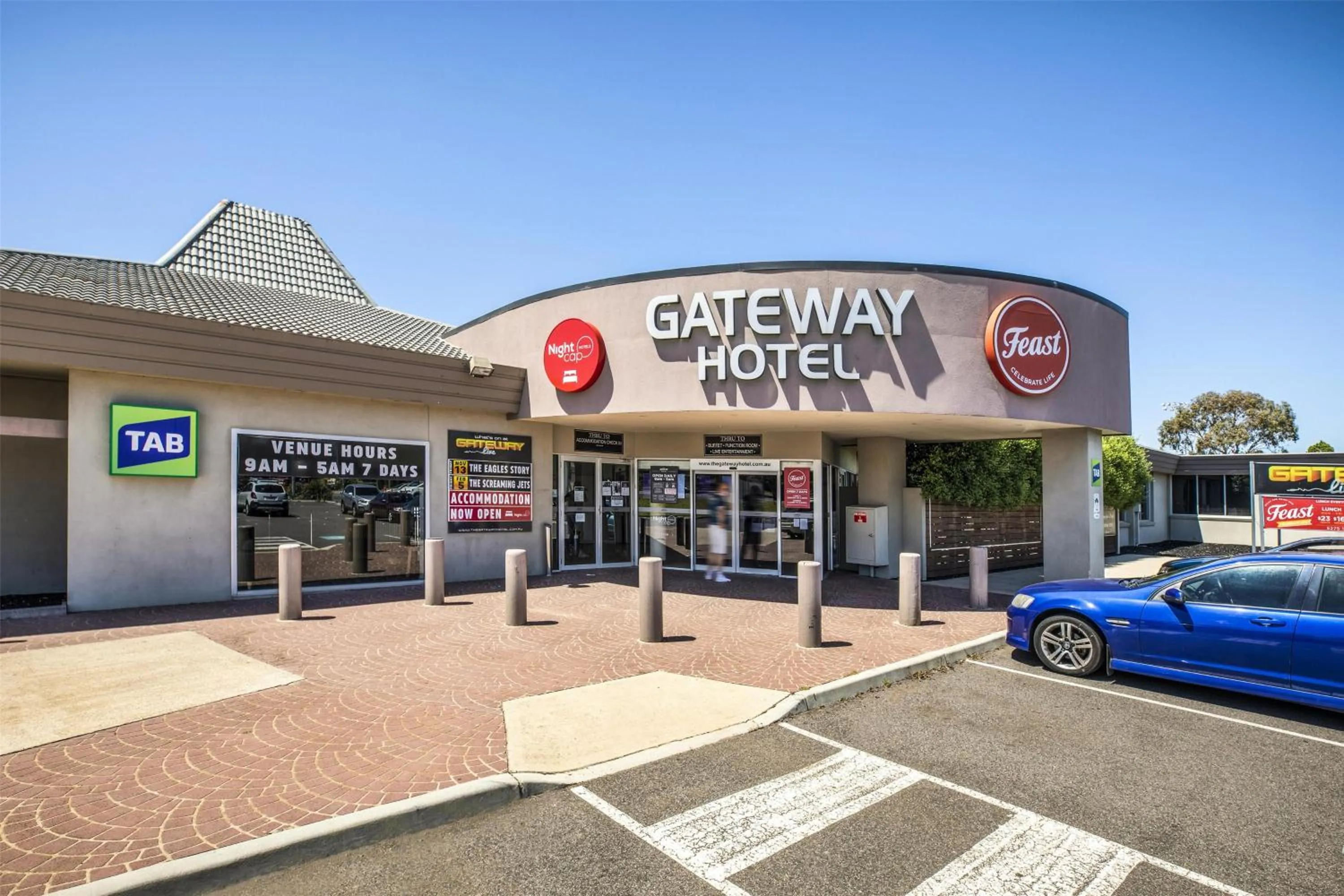 Property building in Nightcap at Gateway Hotel