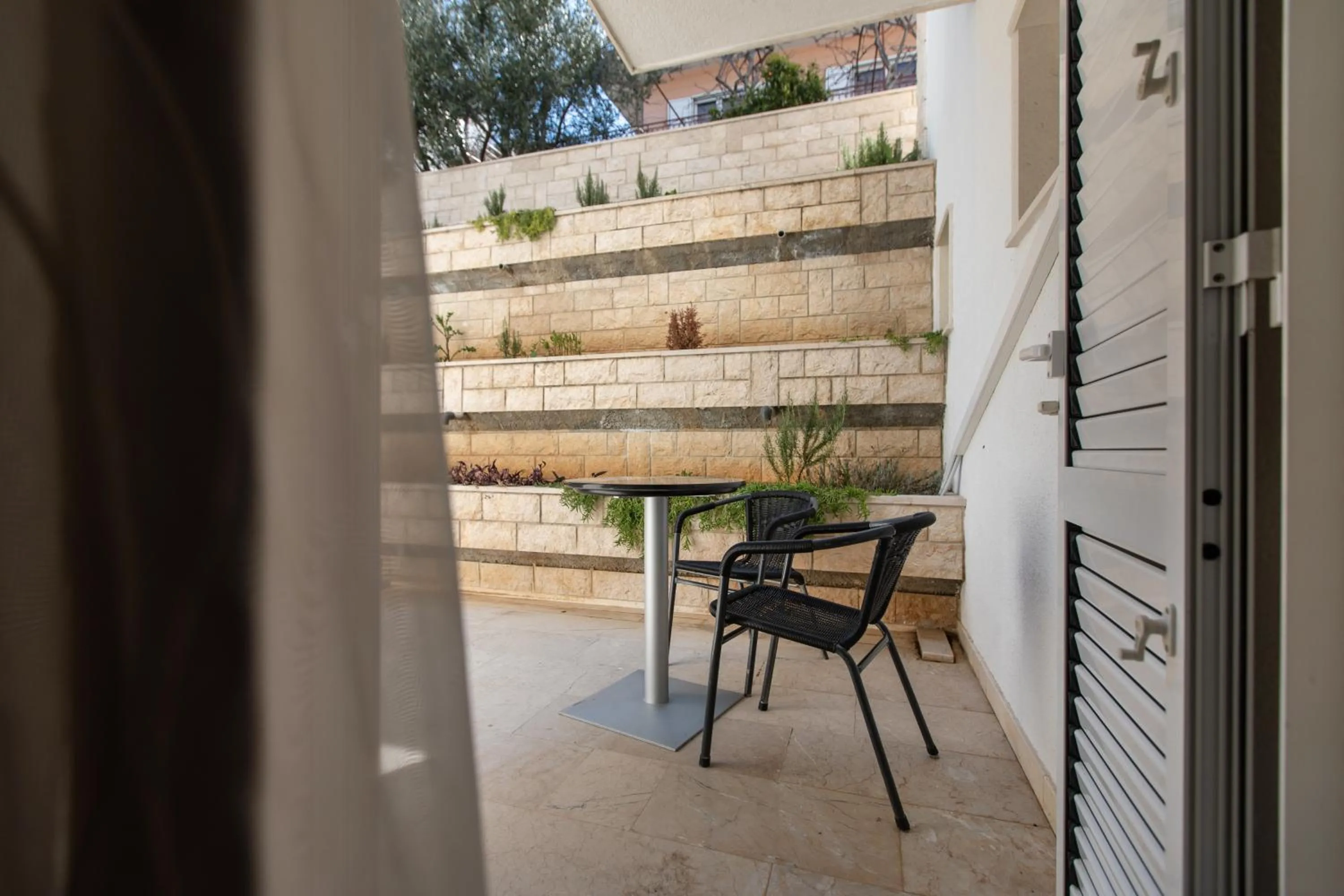 Garden in Hotel Buenavista Beach House Trogir