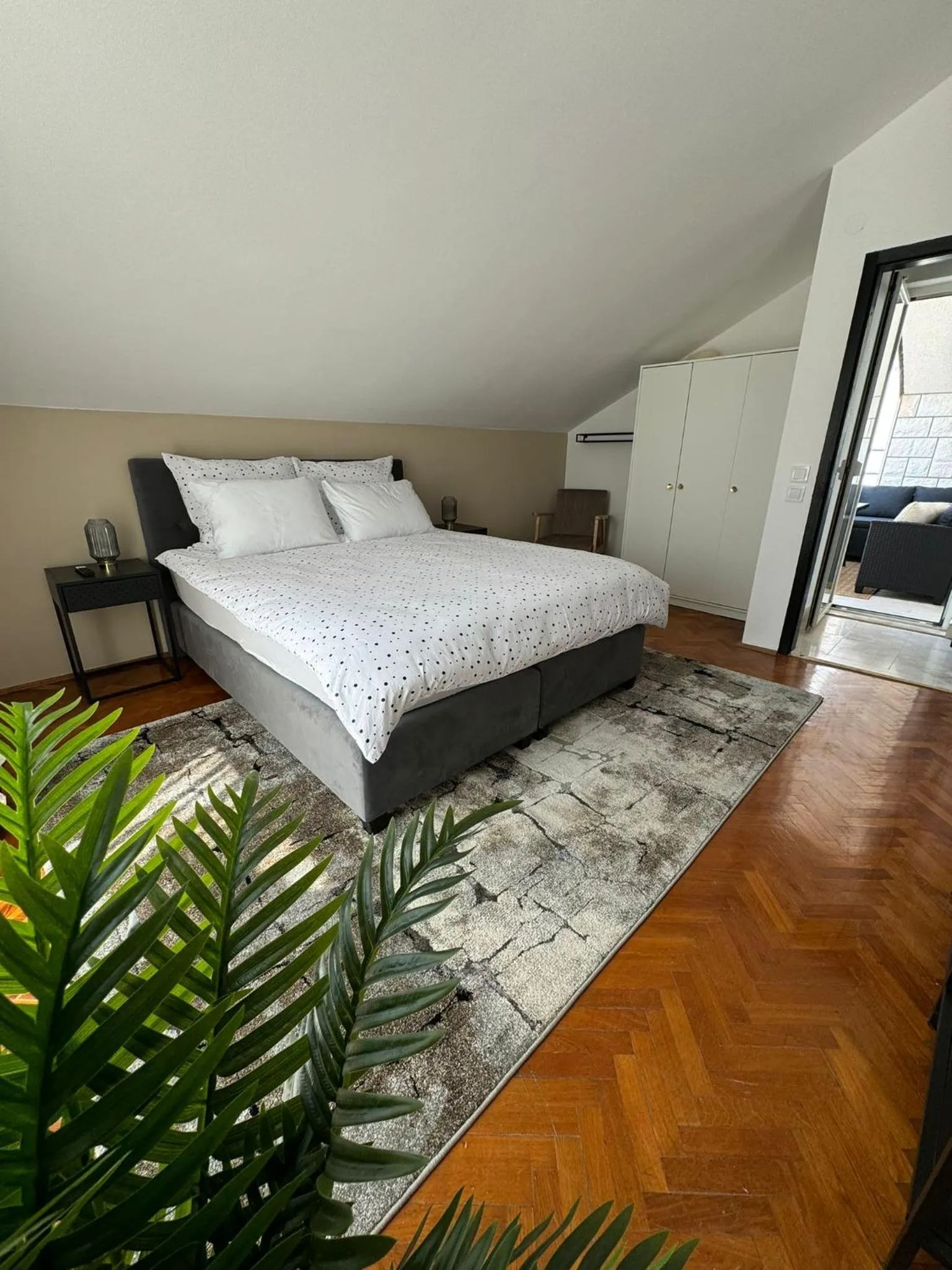 Bed in Hotel Buenavista Beach House Trogir