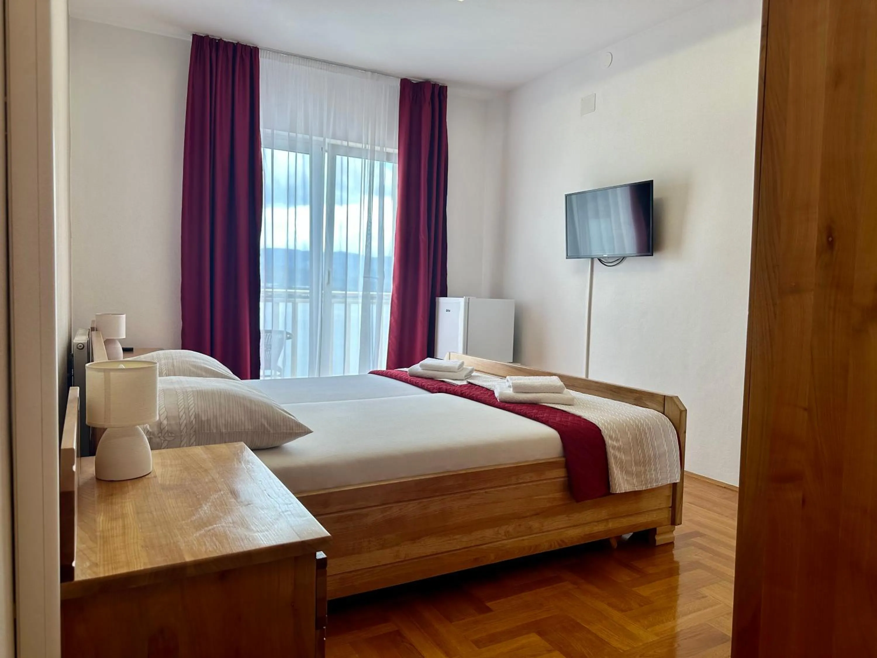 Bed in Hotel Buenavista Beach House Trogir