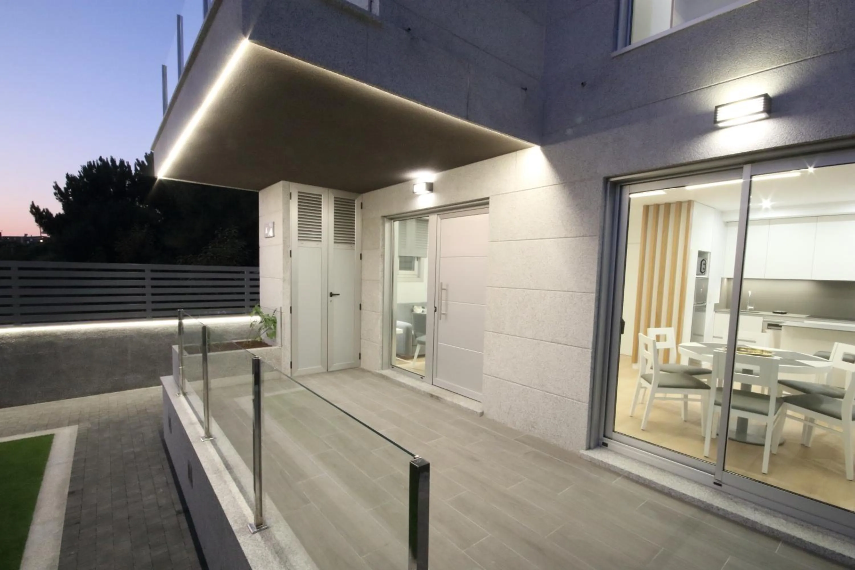 Facade/entrance in A Verdella Villas