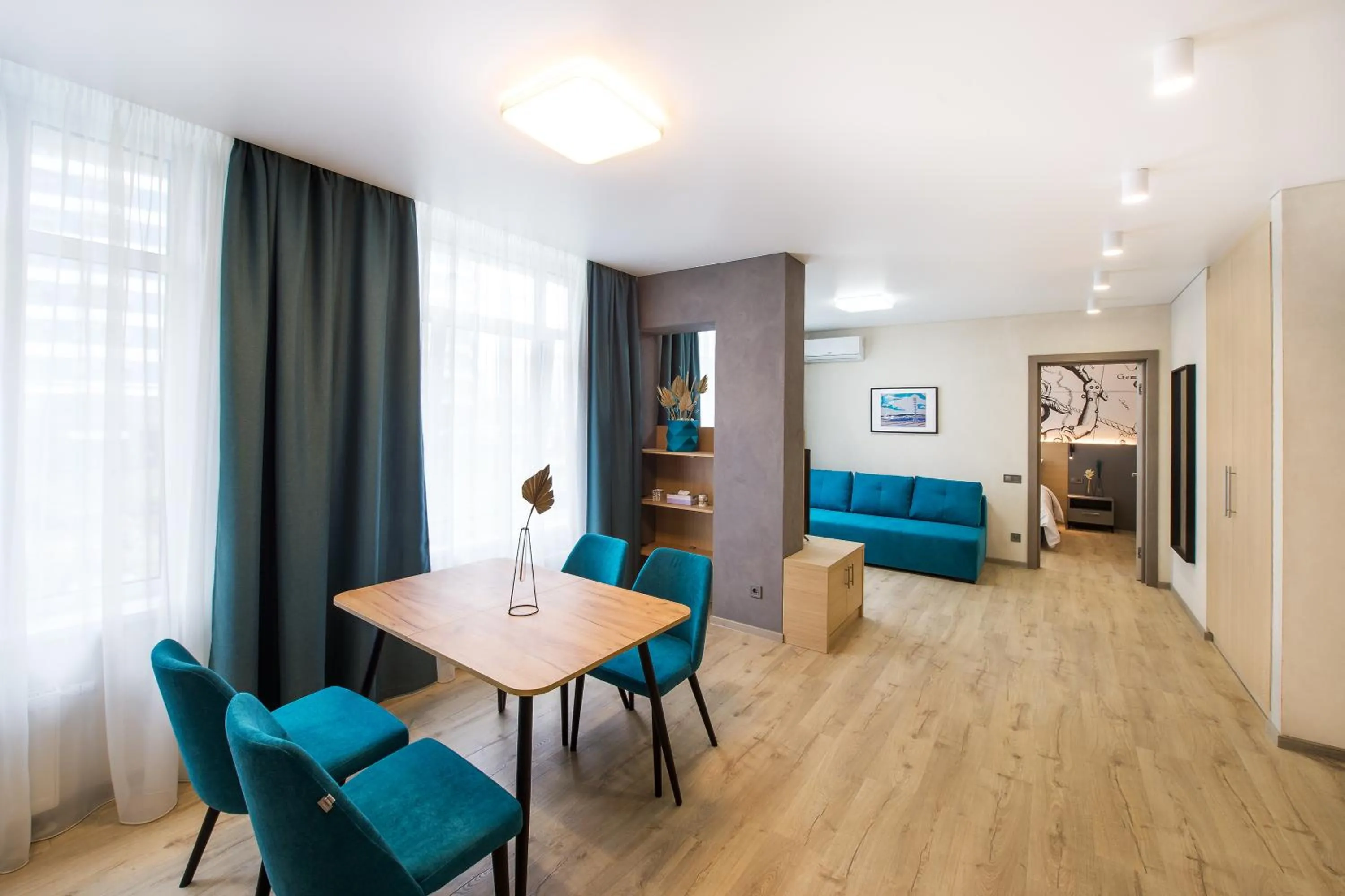 Photo of the whole room, Bed in ORION apartments