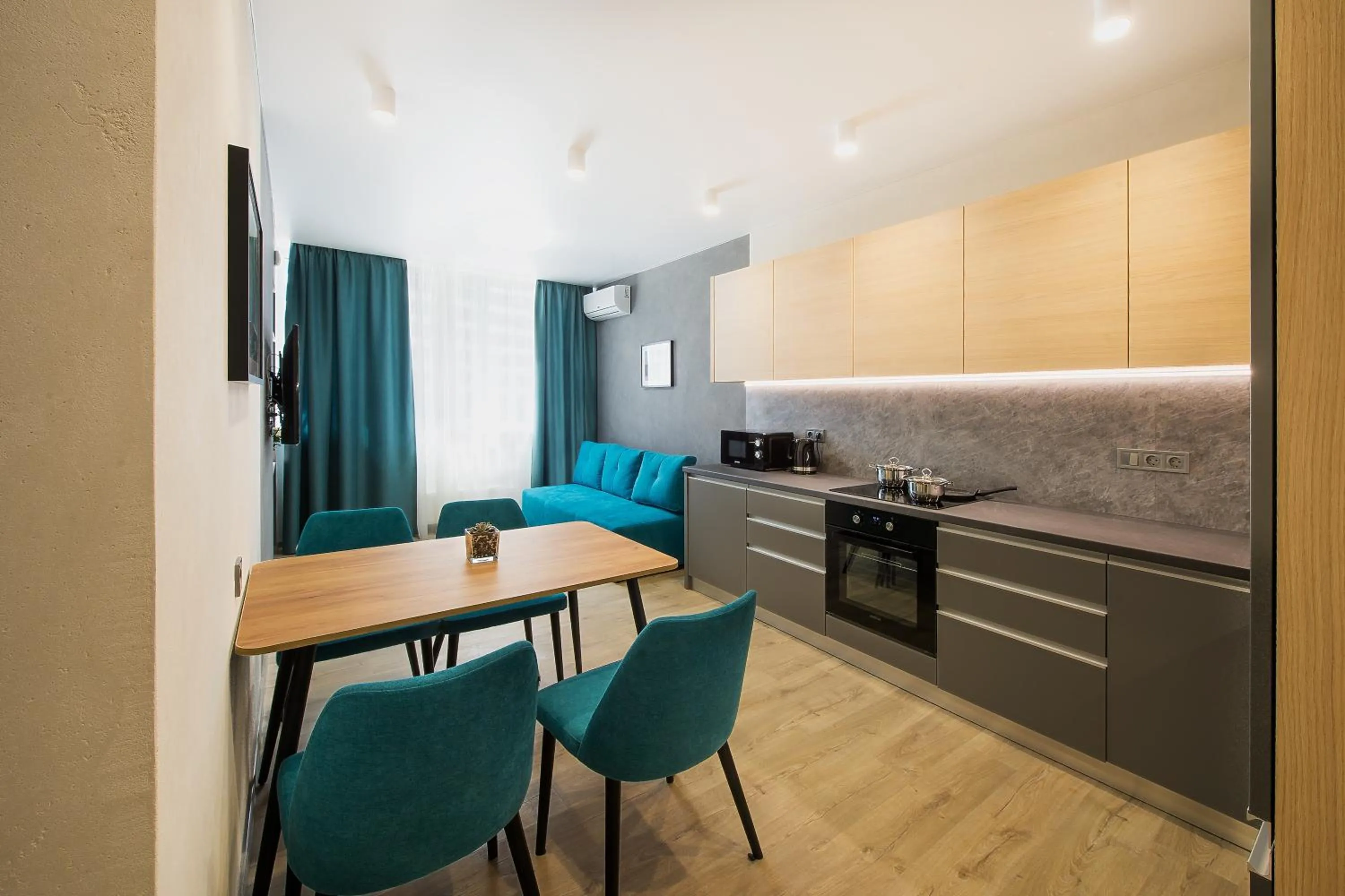 Dining area in ORION apartments