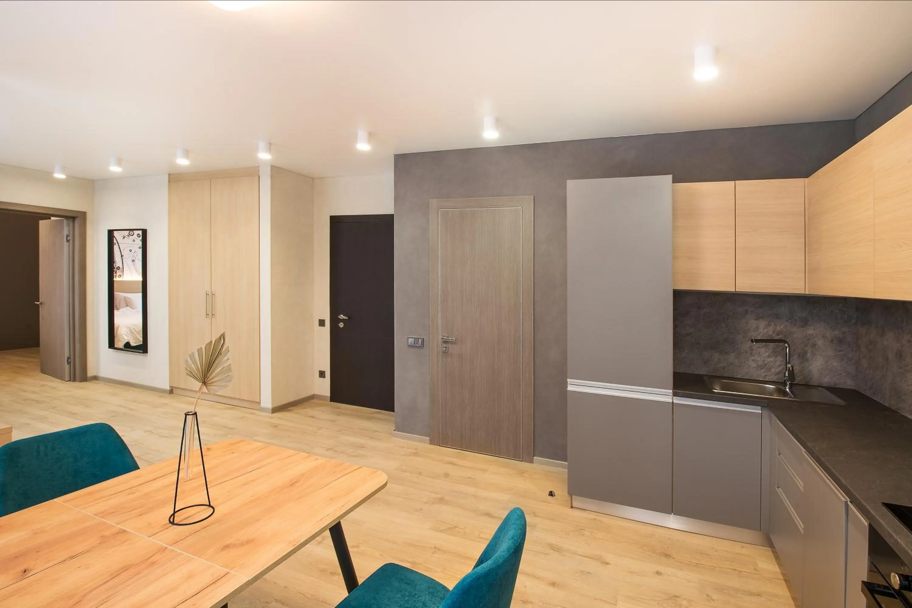 Dining area in ORION apartments