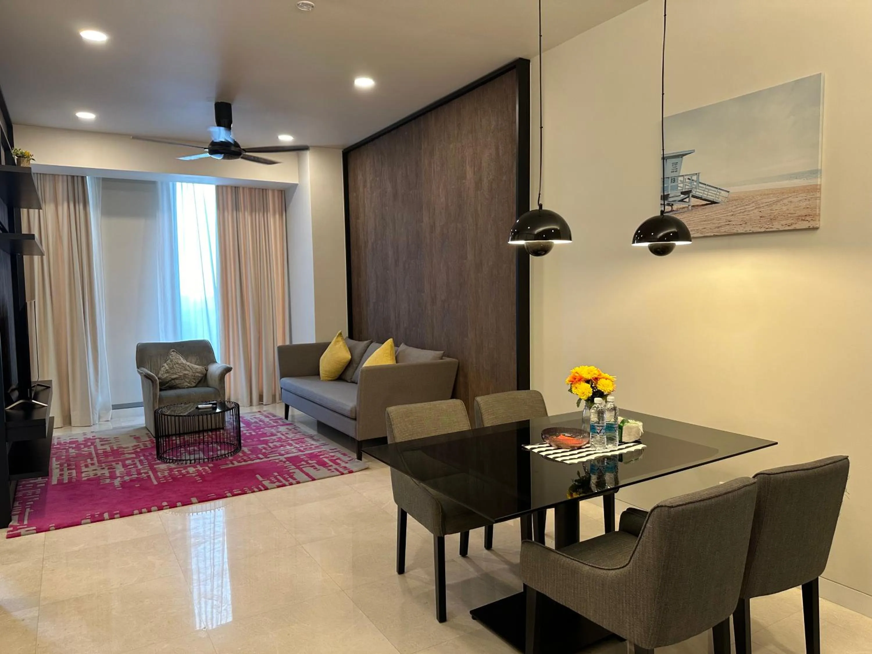 Living room in Tropicana The Residence By Klcc