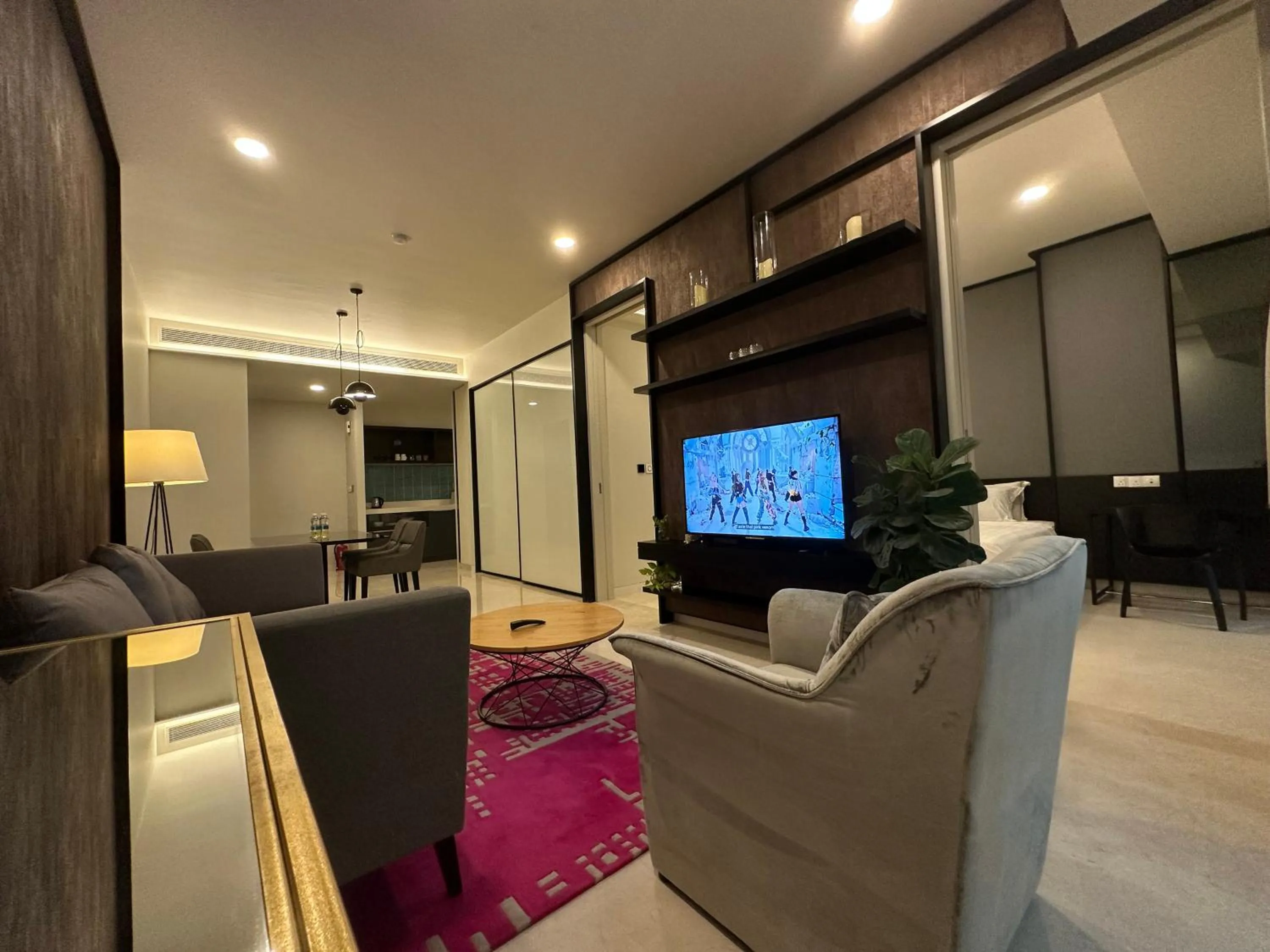 Communal lounge/ TV room in Tropicana The Residence By Klcc