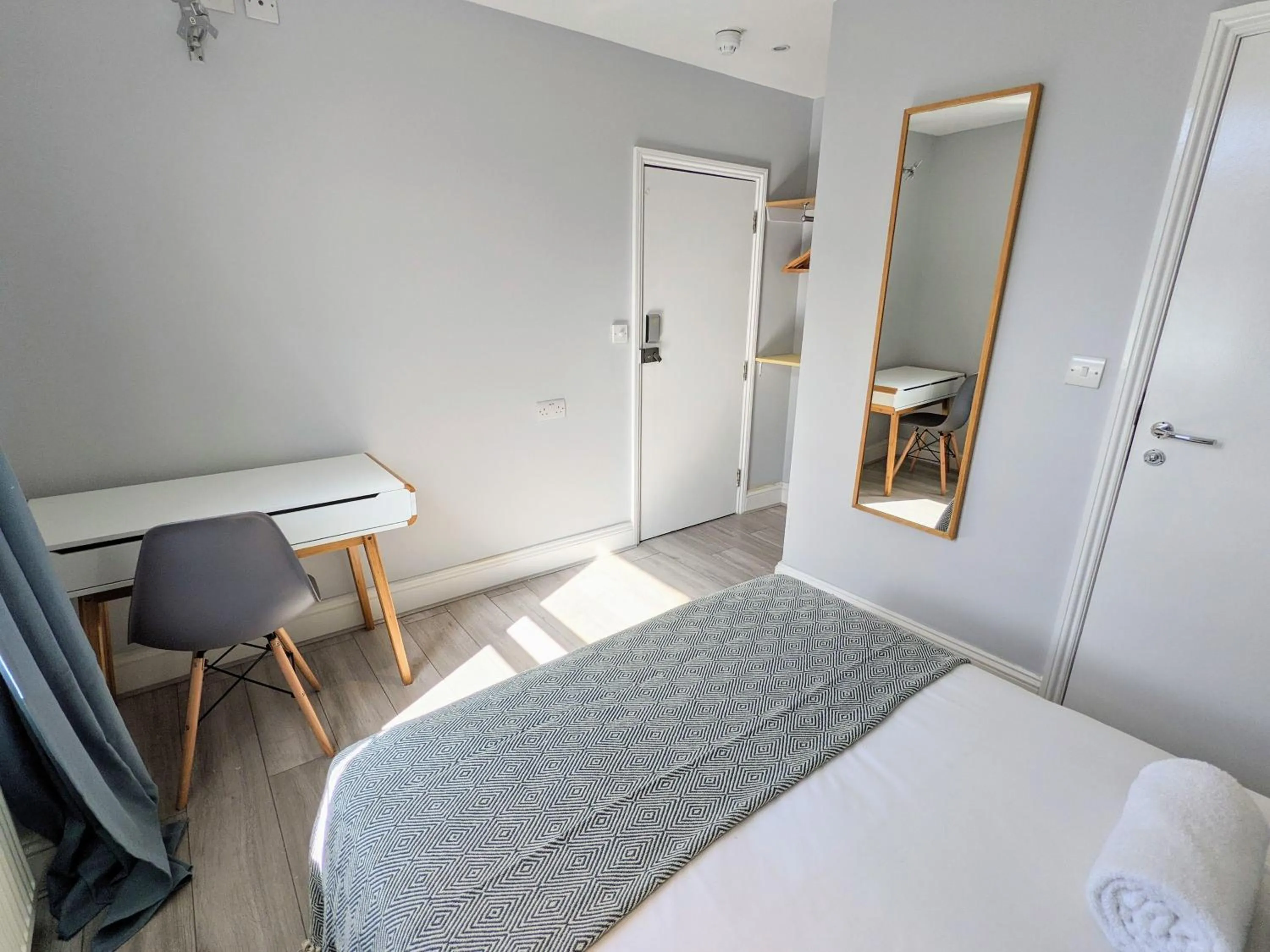 Bed in Saltwater Guest House