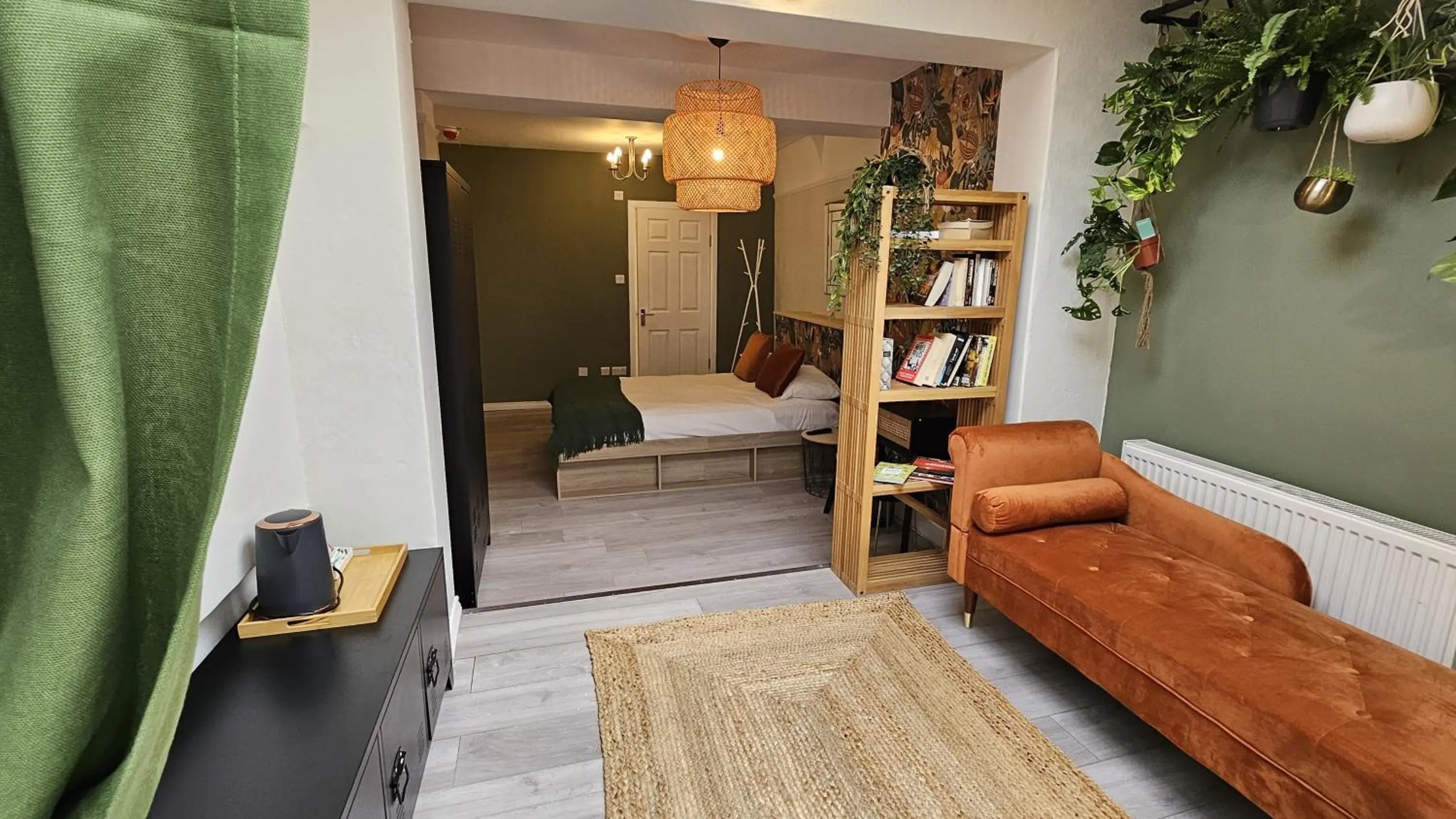 Bed in Saltwater Guest House