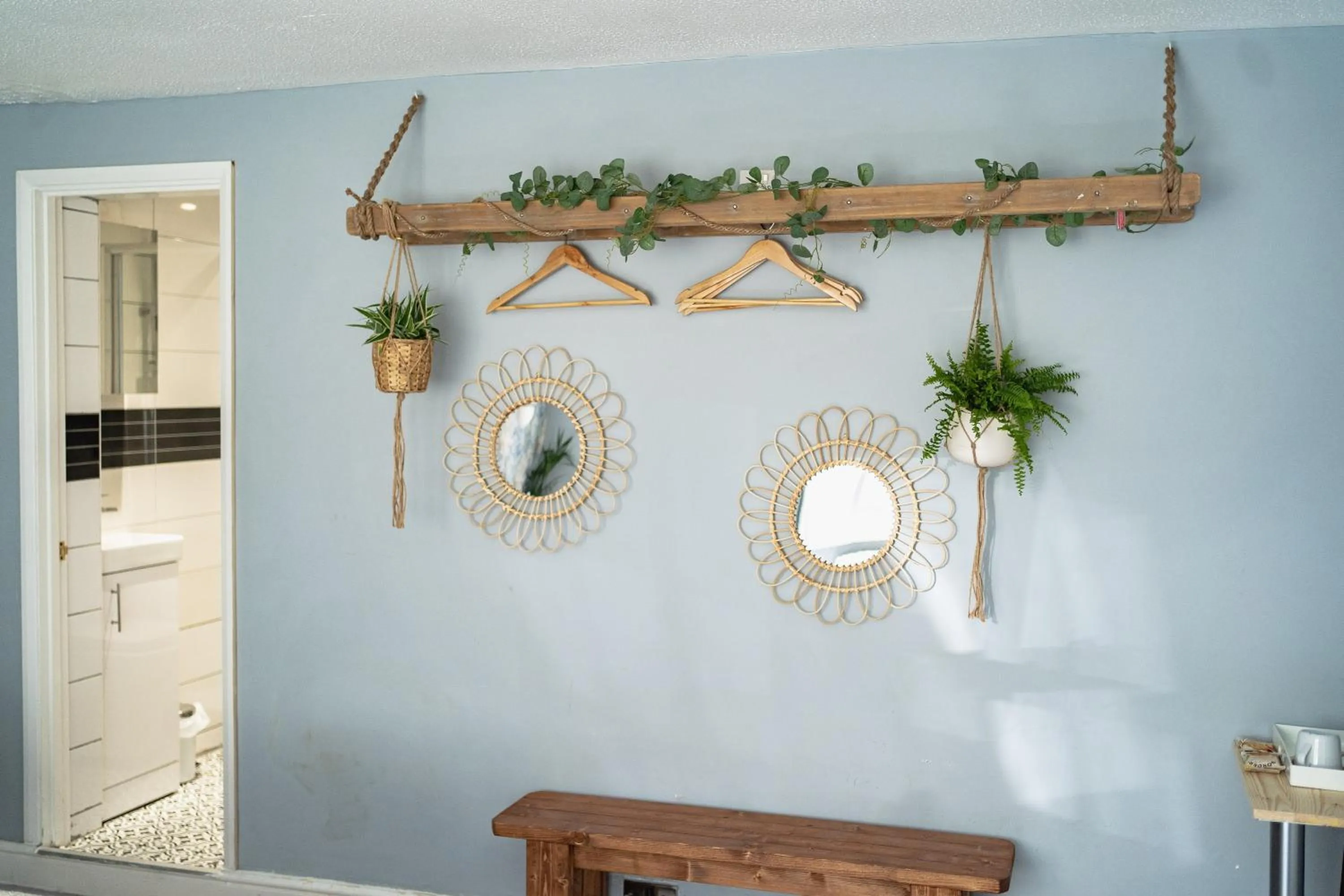 Decorative detail in Saltwater Guest House