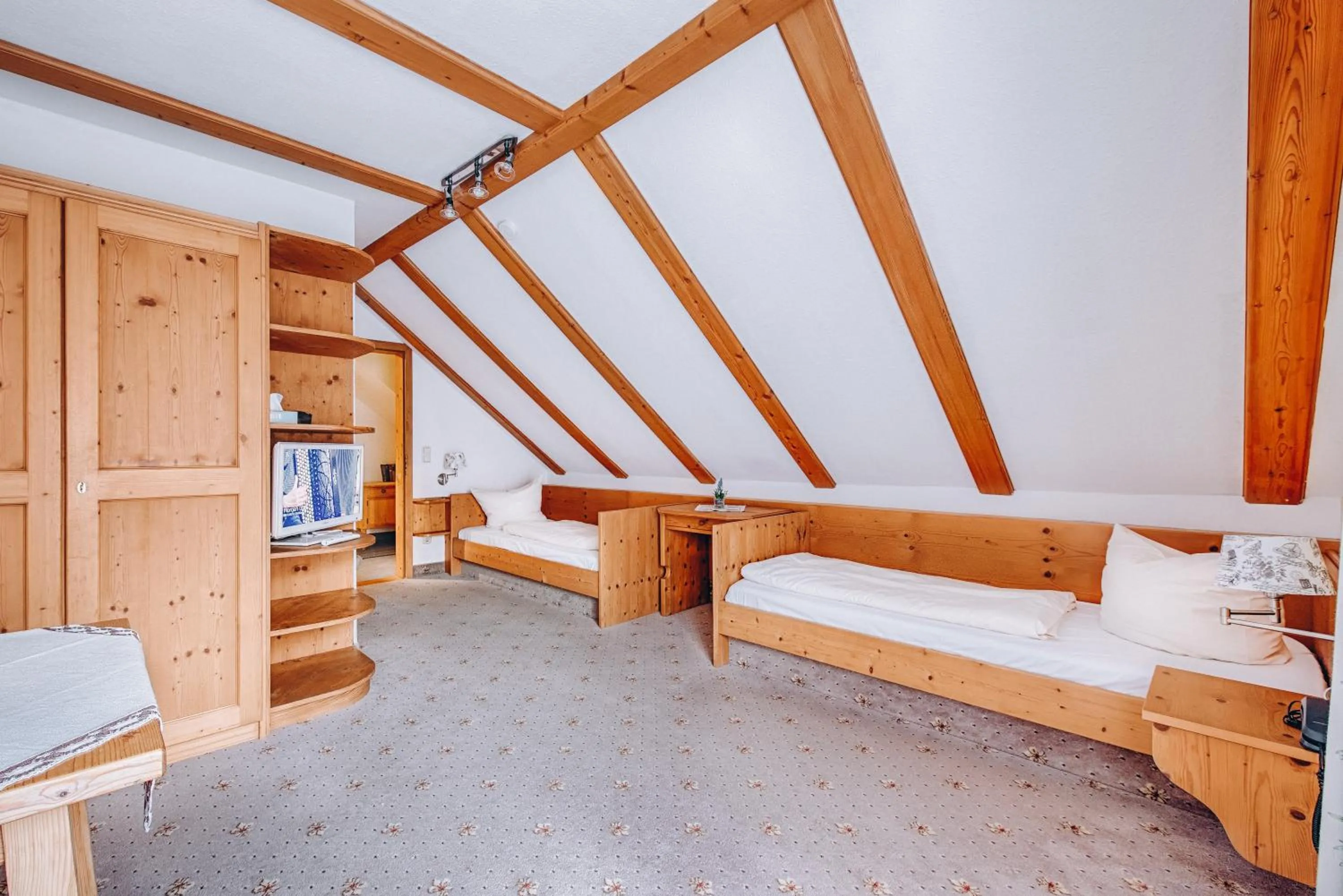 Bedroom, Bed in Hotel Garni Nuss