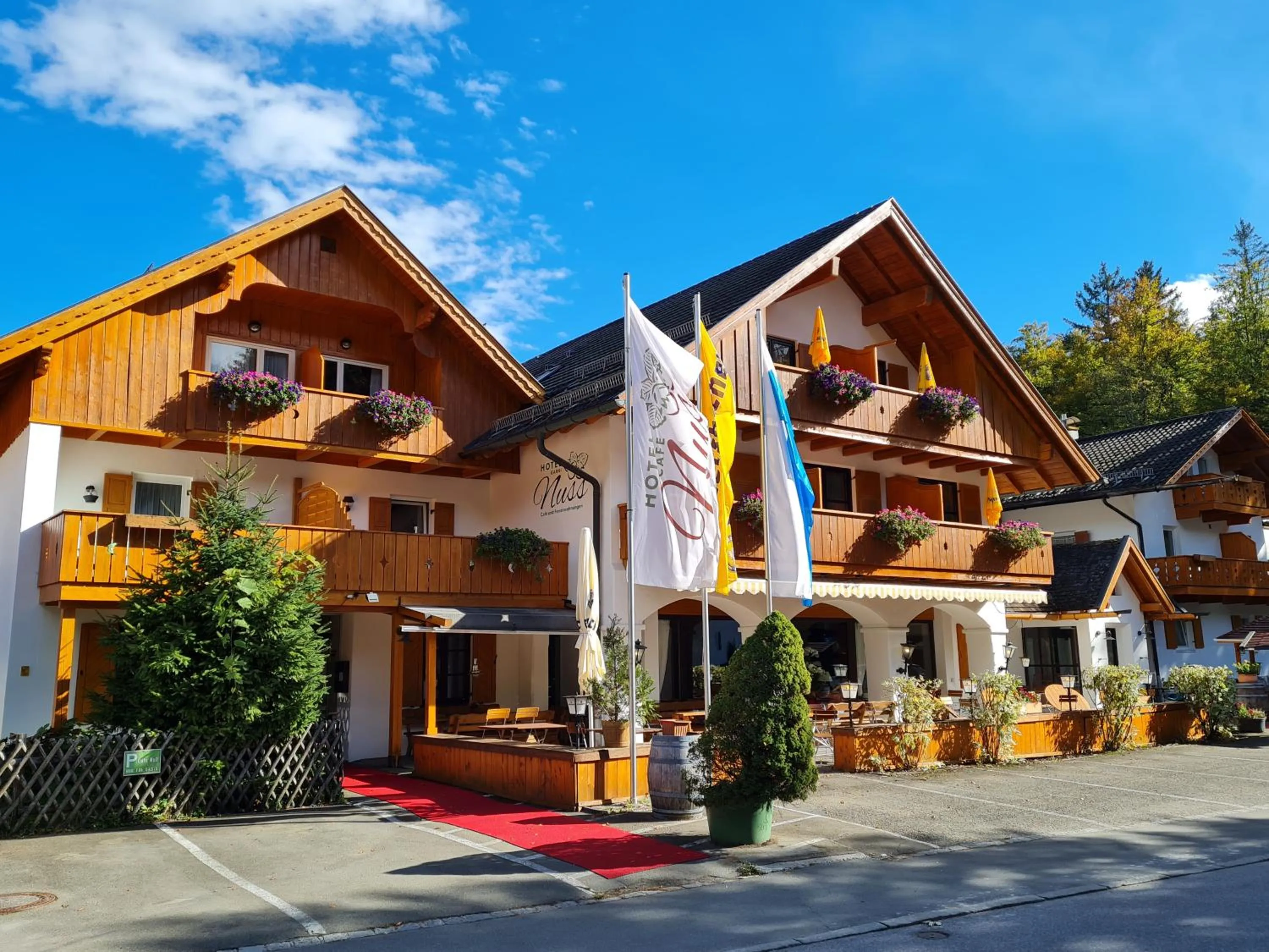 Property building in Hotel Garni Nuss