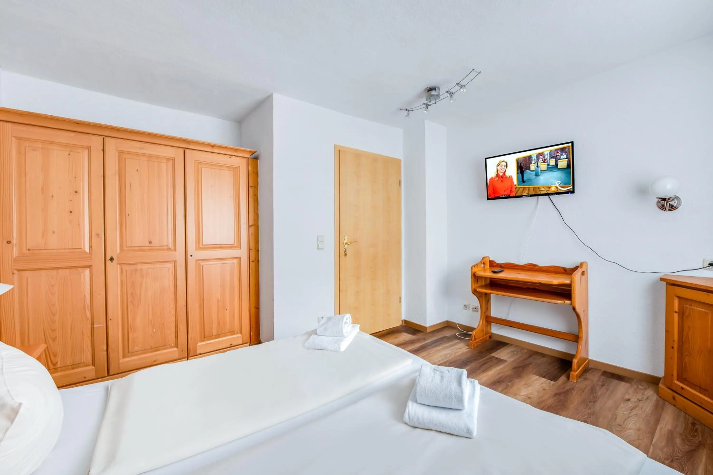 Bed in Hotel Garni Nuss