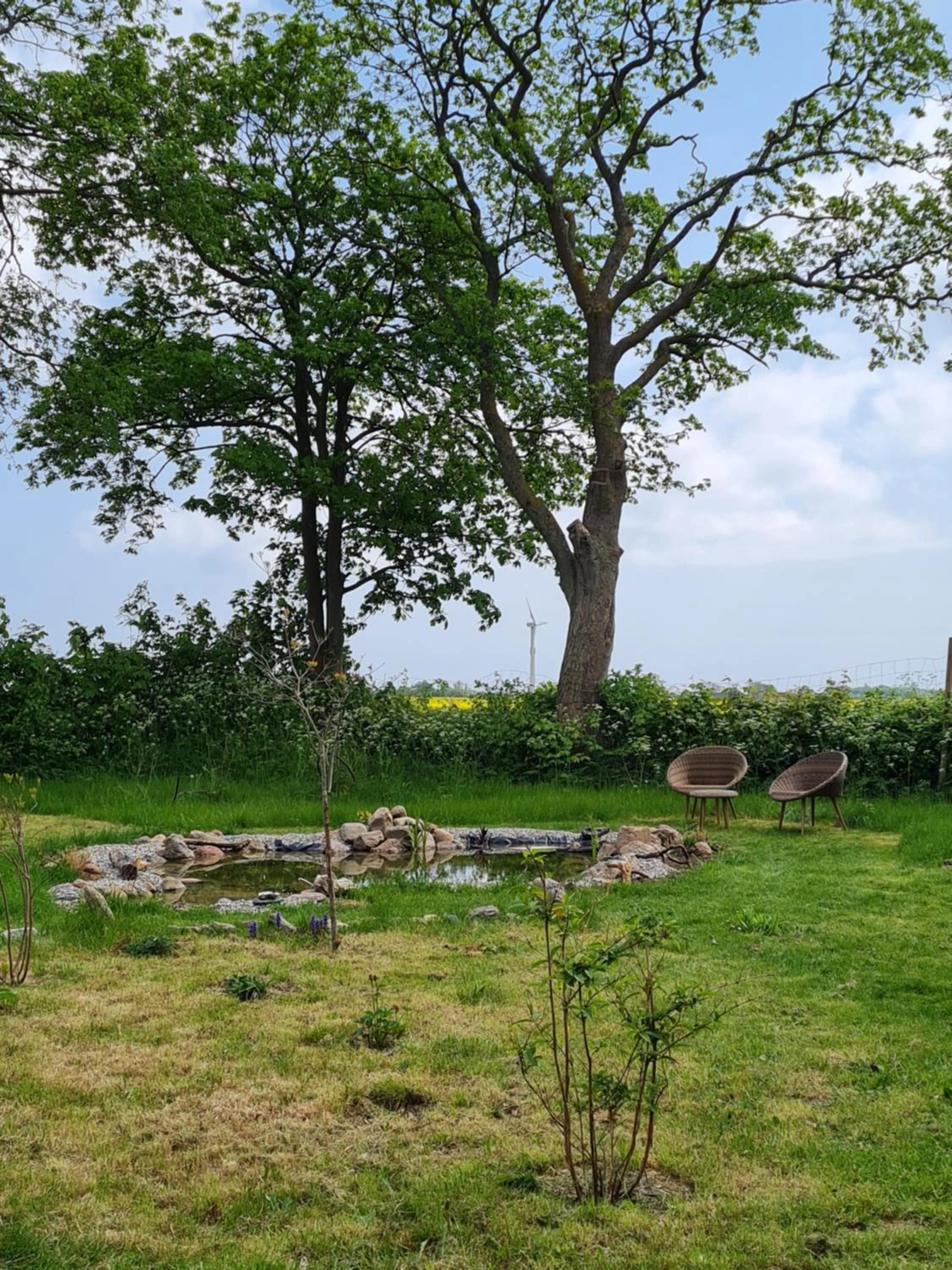 Garden in KirkeLy Bed and Breakfast