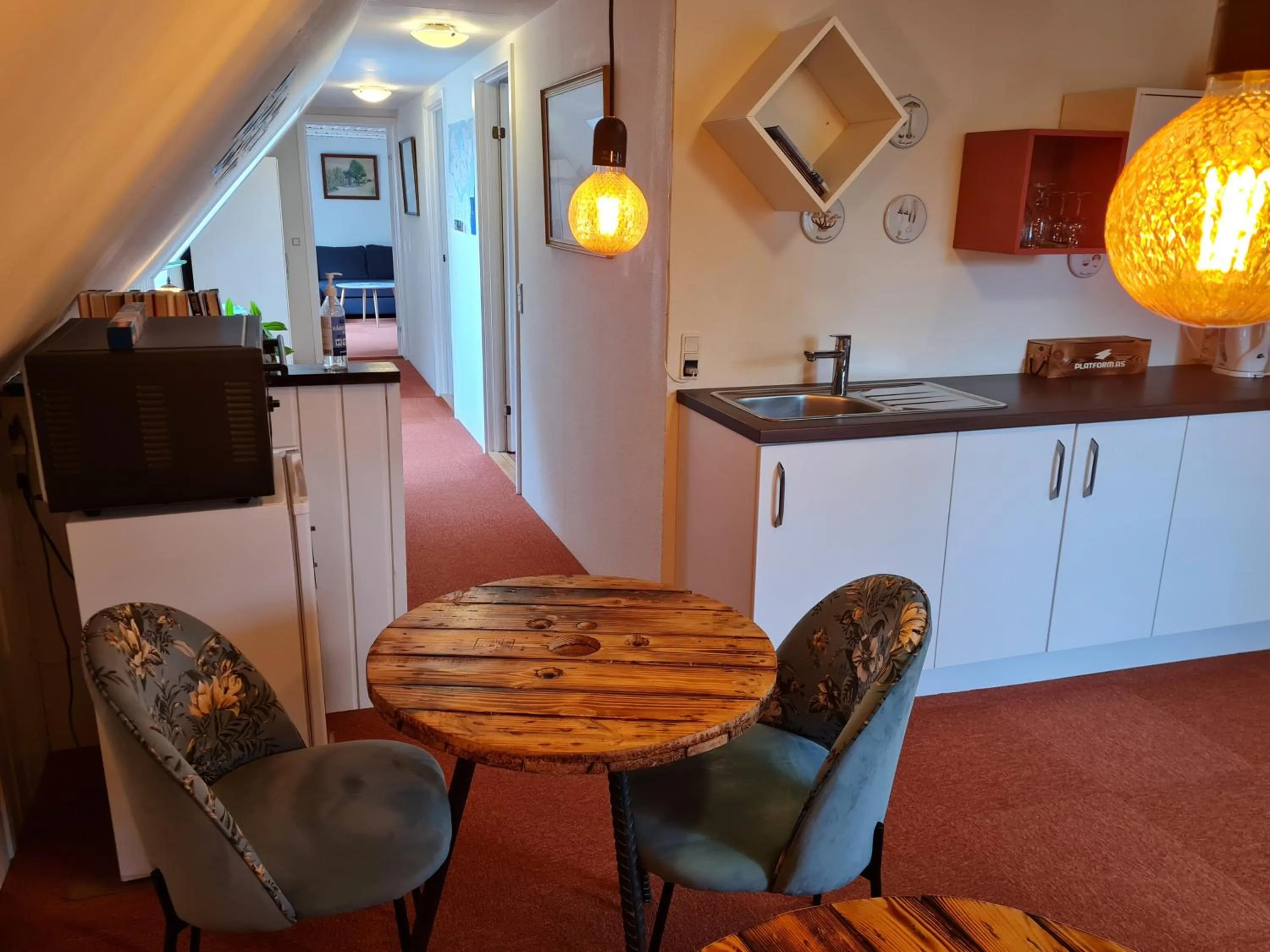 Communal kitchen in KirkeLy Bed and Breakfast