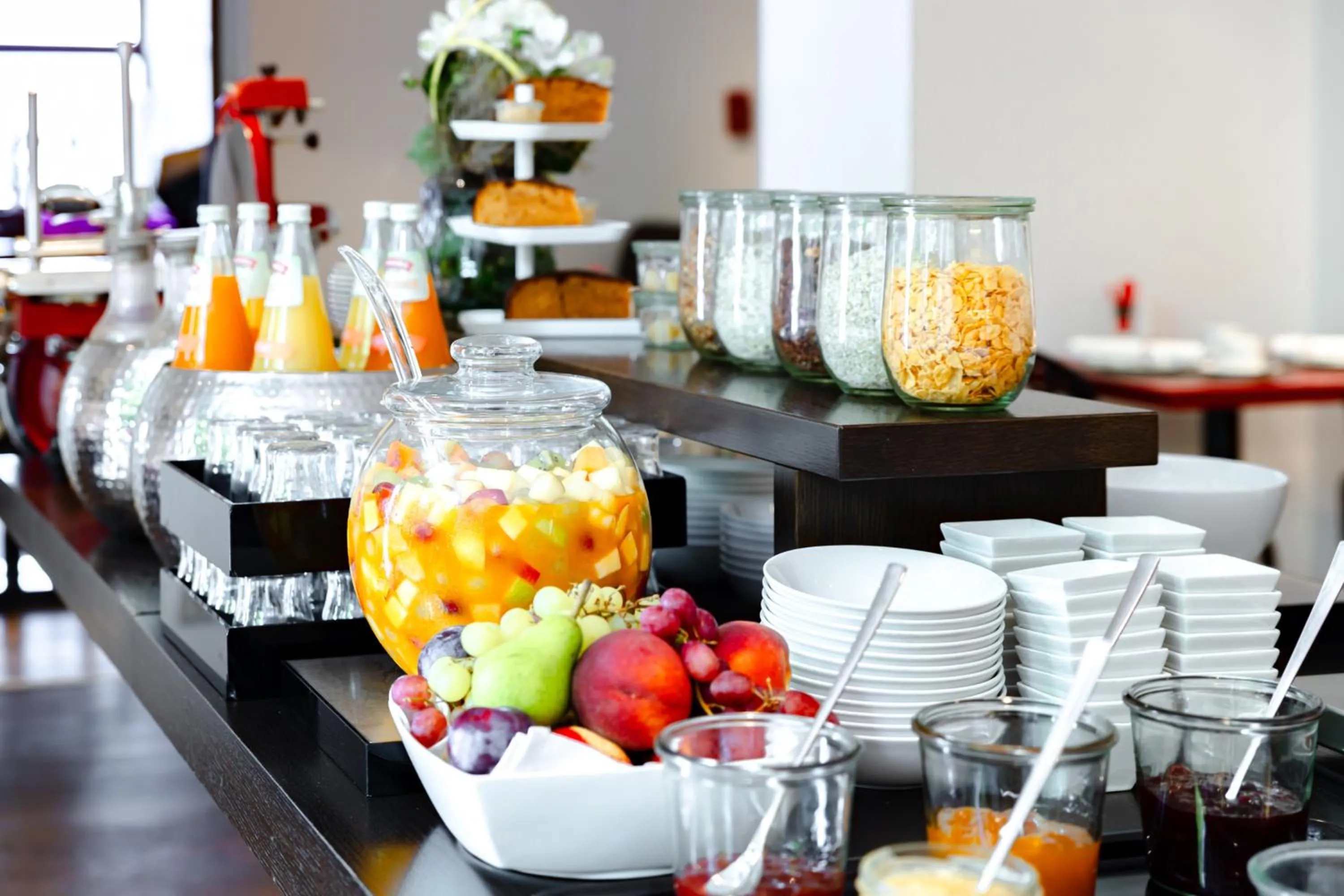 Buffet breakfast in Art & Business Hotel
