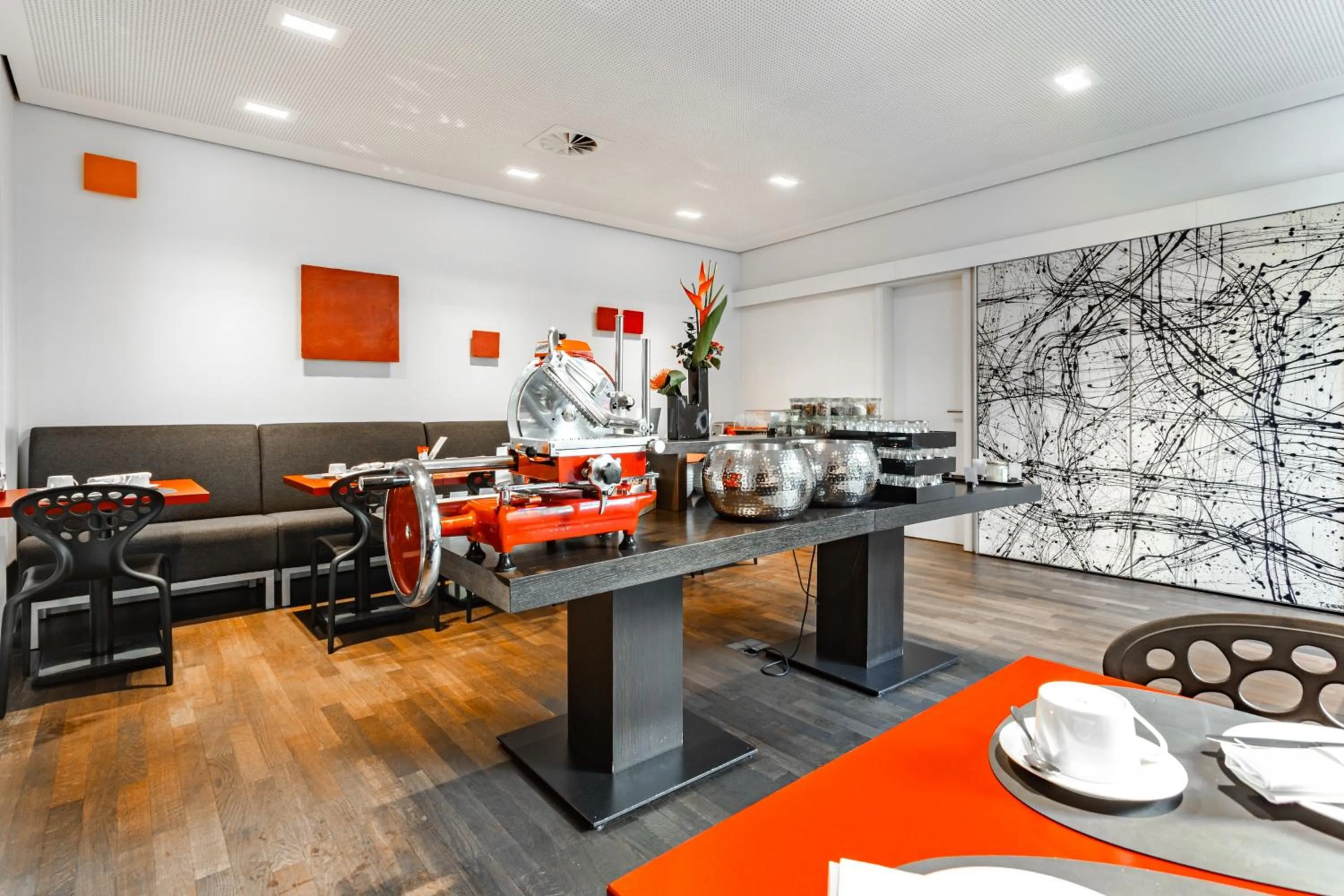 Buffet breakfast in Art & Business Hotel