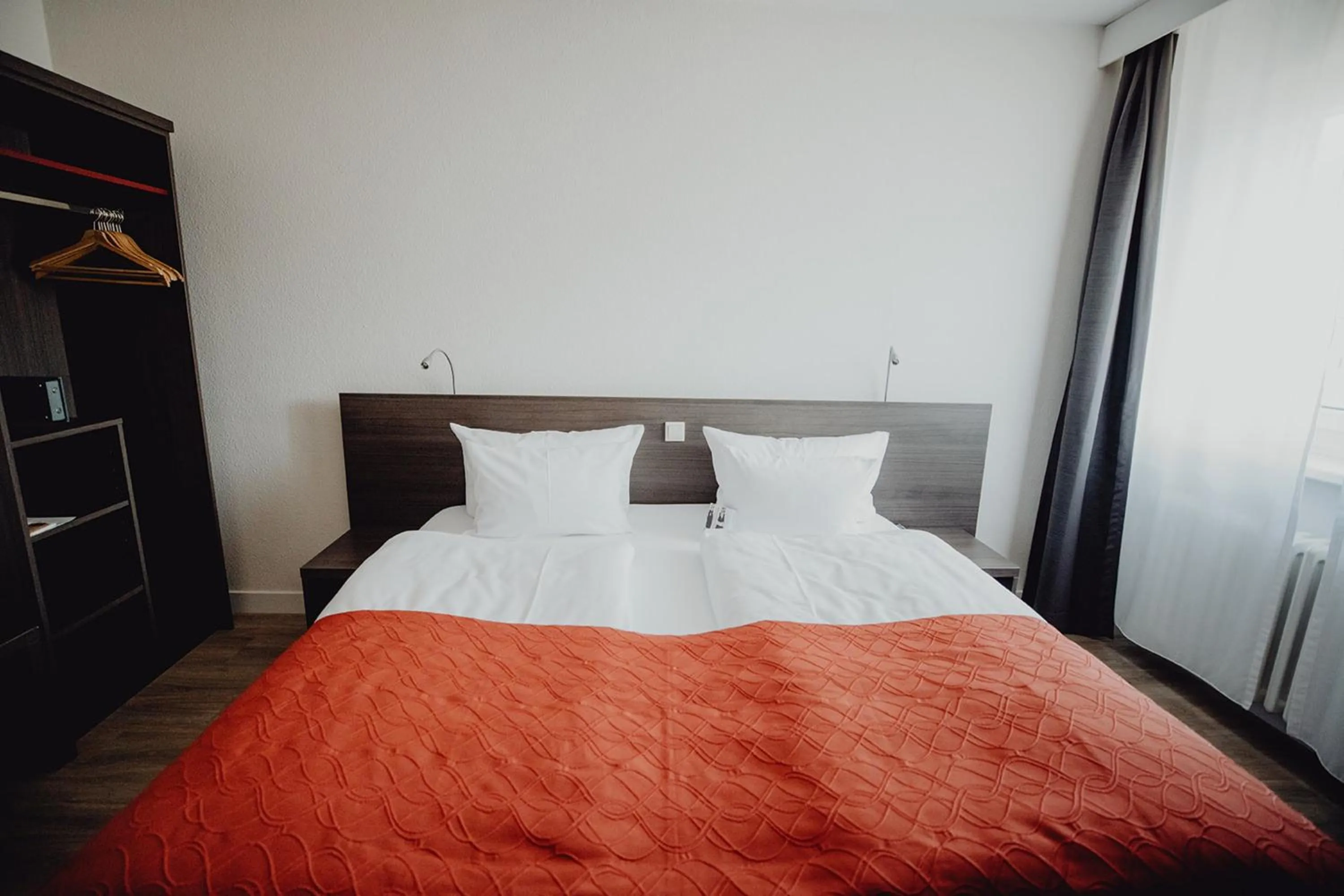 Photo of the whole room, Bed in Art & Business Hotel