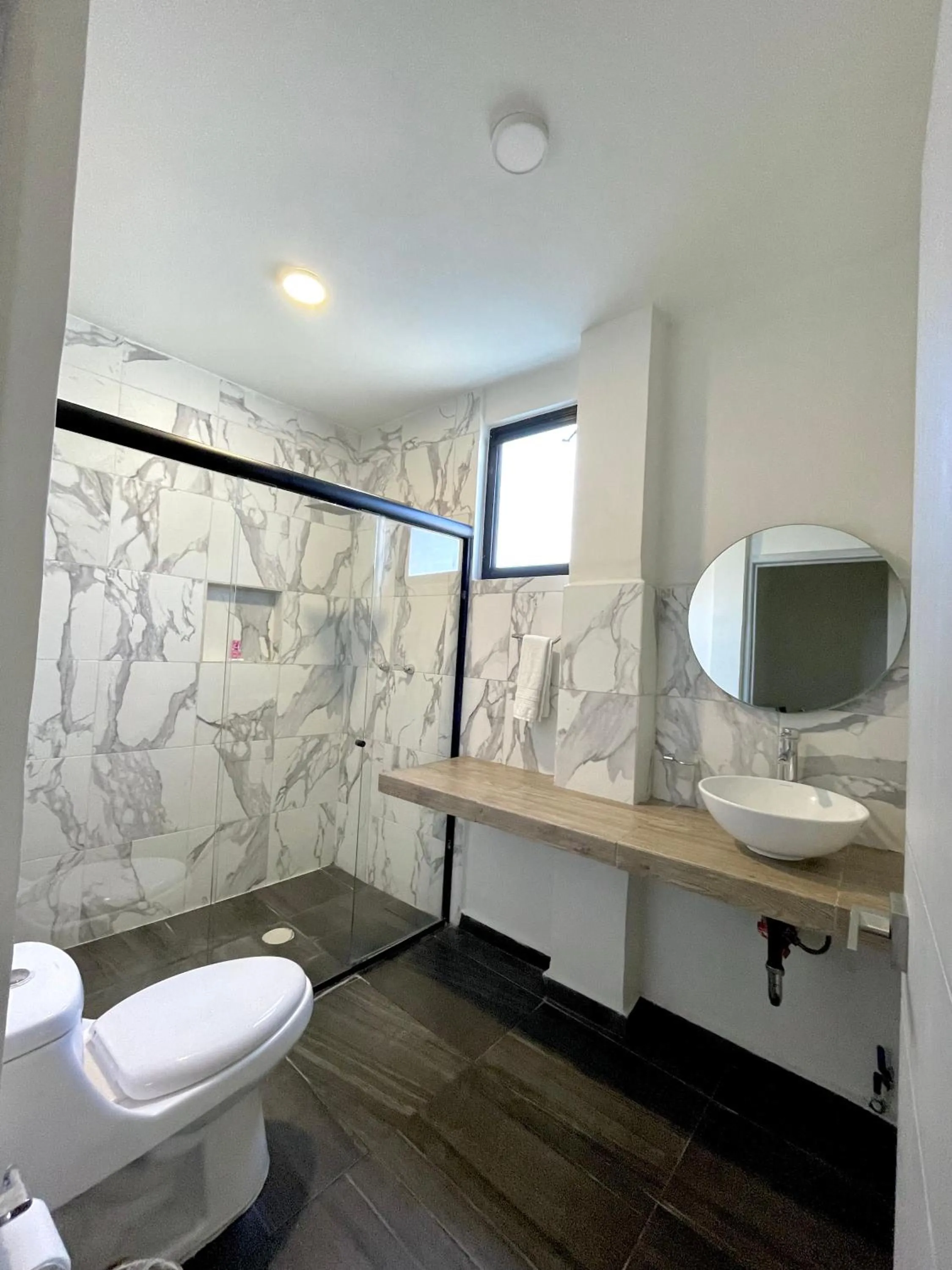 Bathroom in Capital Suites