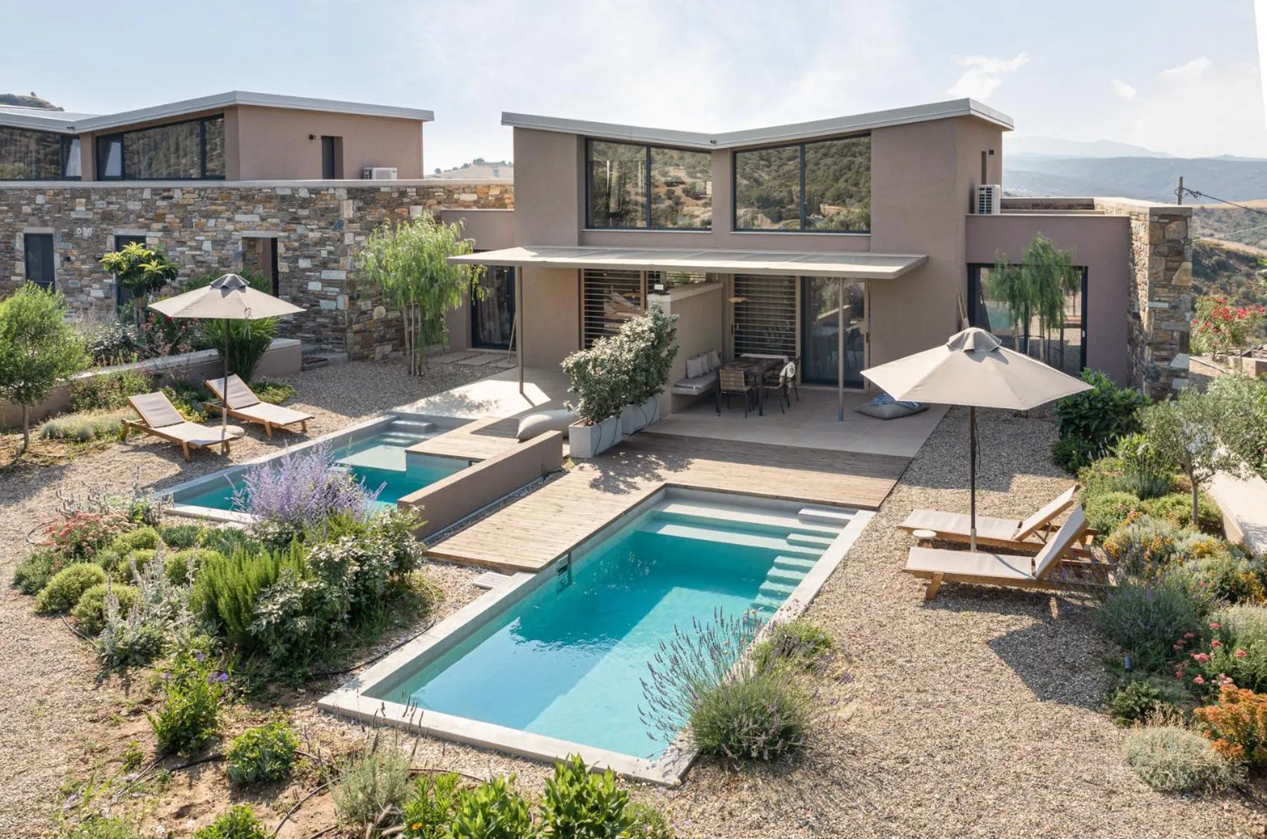 Bird's eye view in Etheres