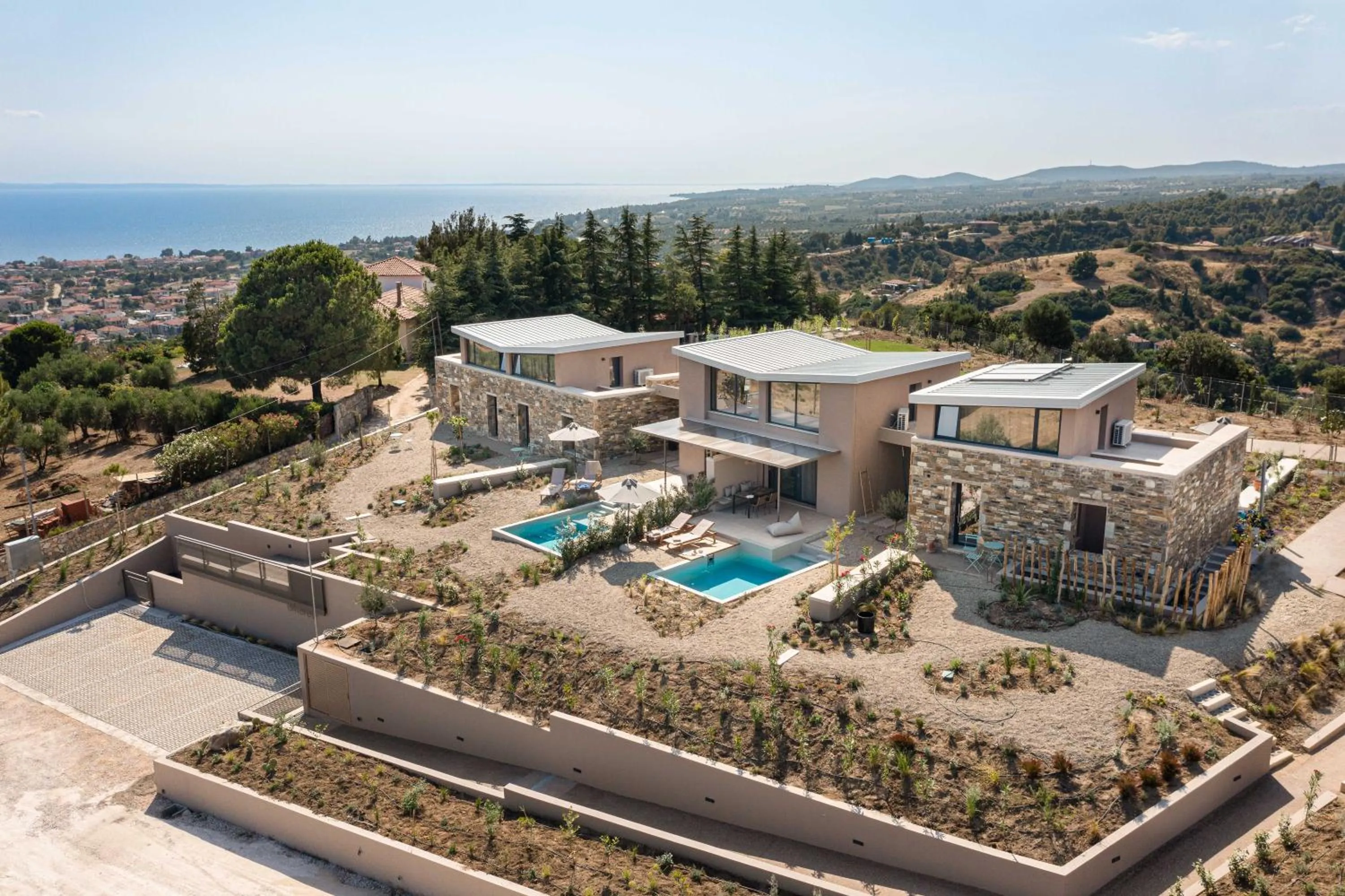 Bird's eye view in Etheres