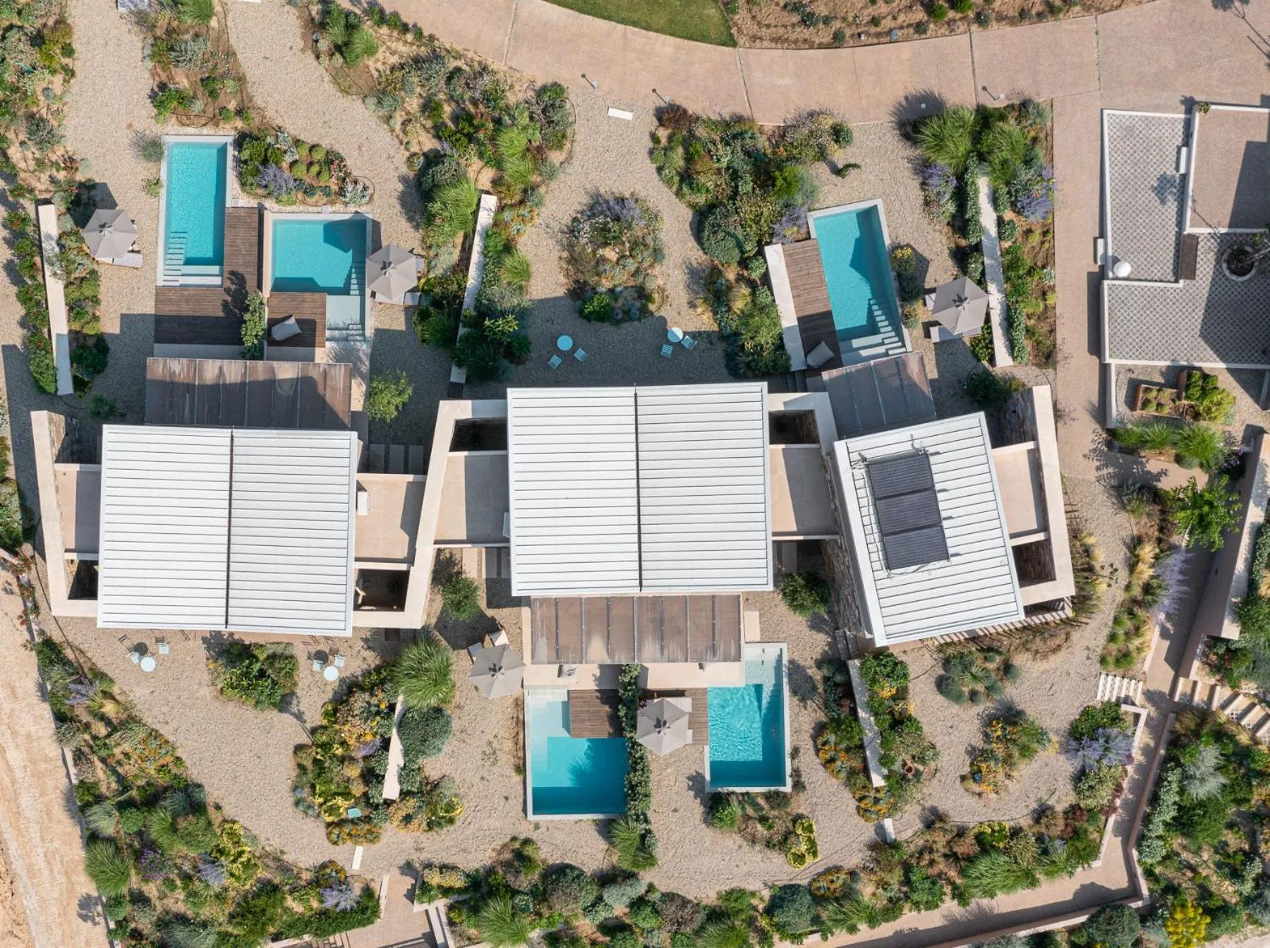 Bird's eye view in Etheres