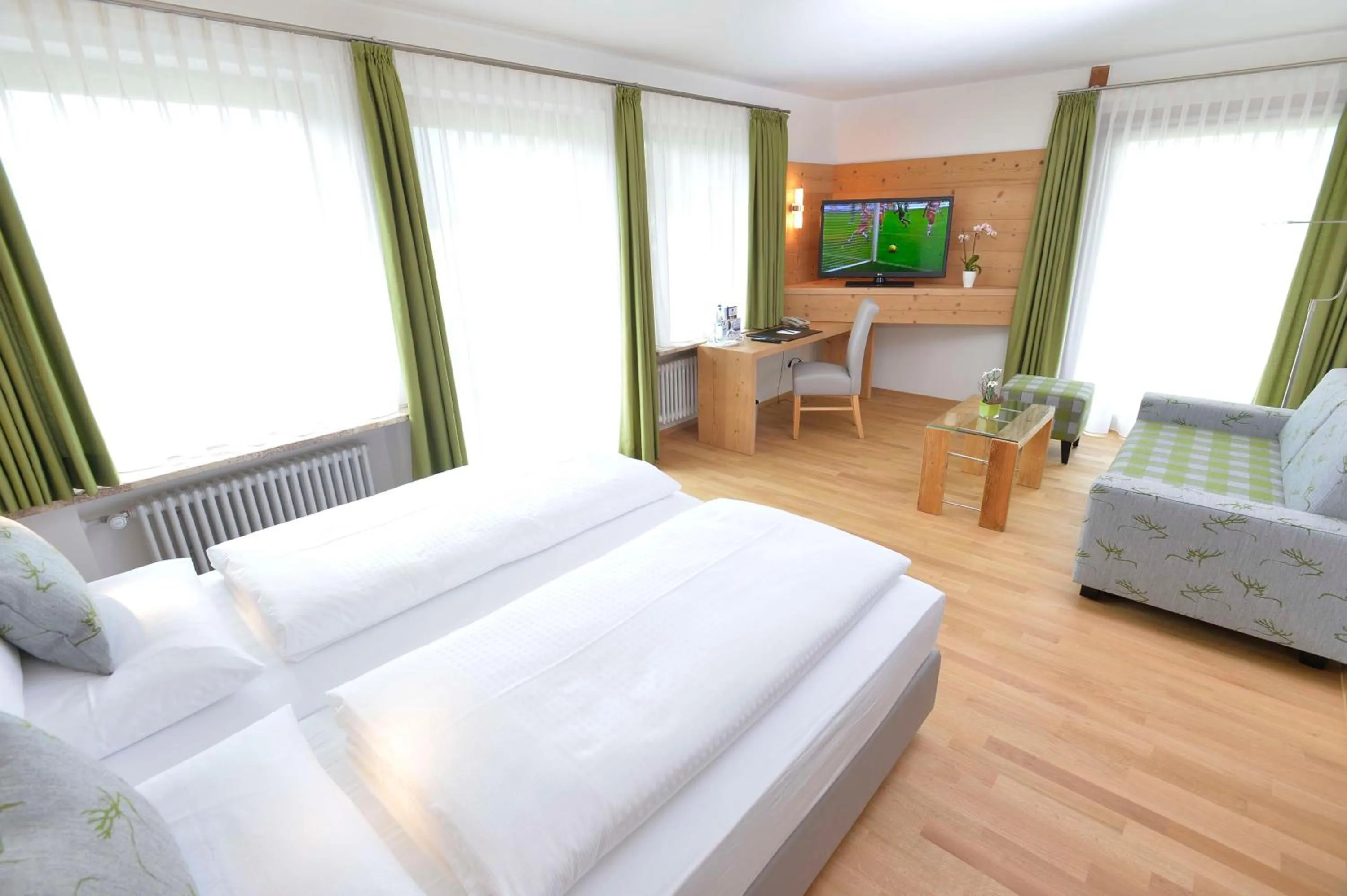 Bedroom, Bed in Alpenhof Oberstdorf Hotel & SPA, Signature Collection by BW