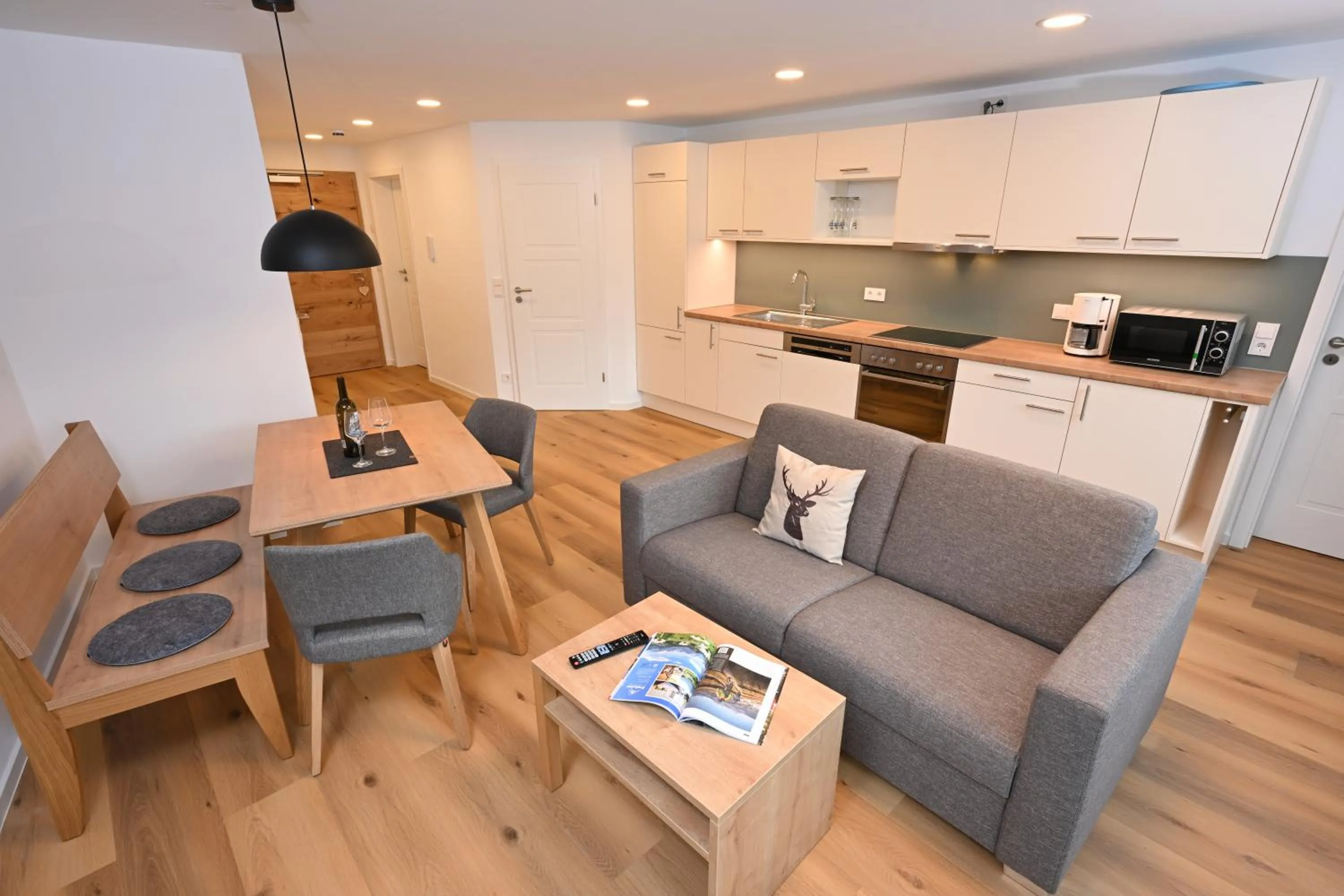 Kitchen or kitchenette in Alpenhof Oberstdorf Hotel & SPA, Signature Collection by BW