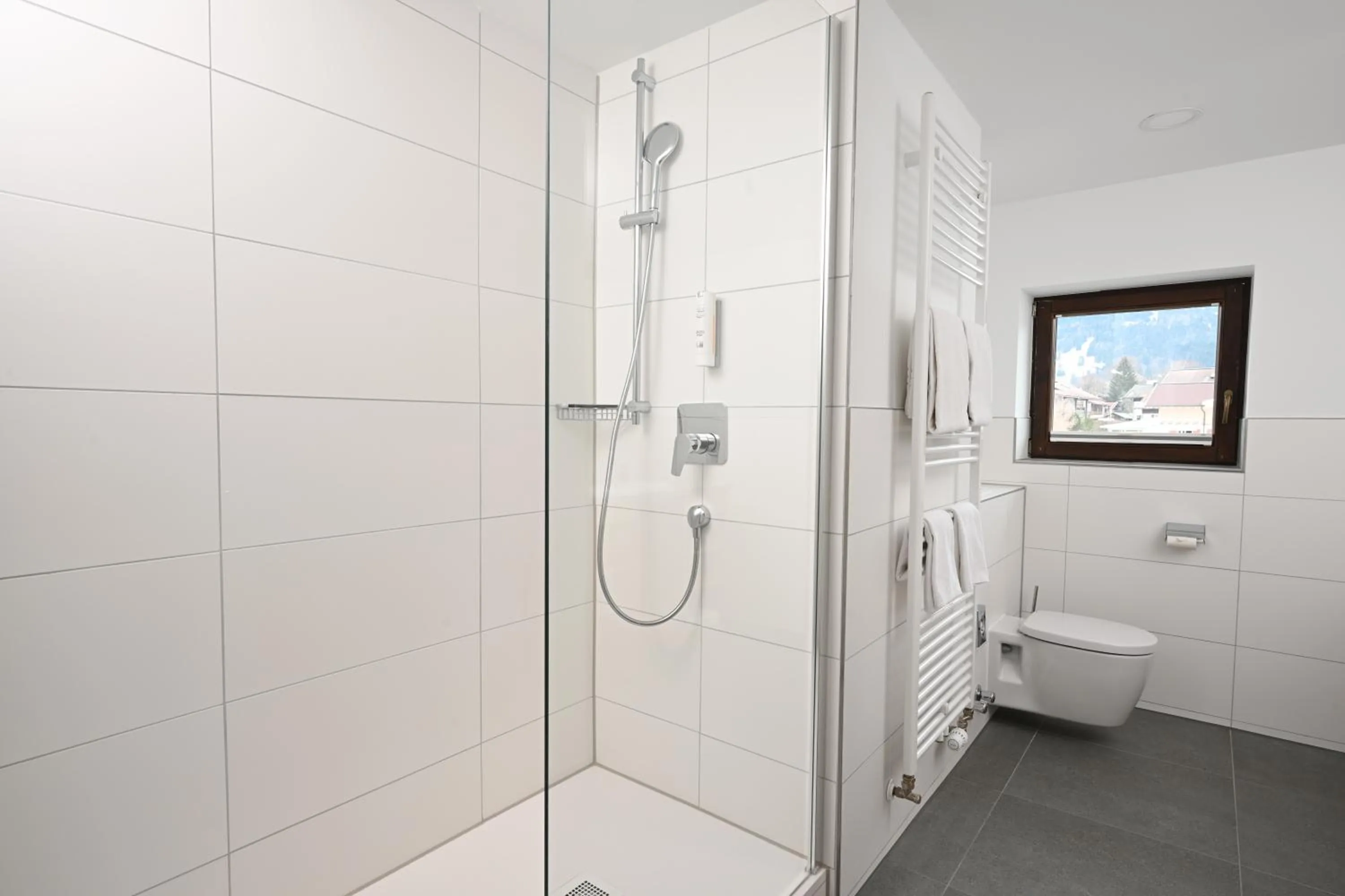 Bathroom in Alpenhof Oberstdorf Hotel & SPA, Signature Collection by BW