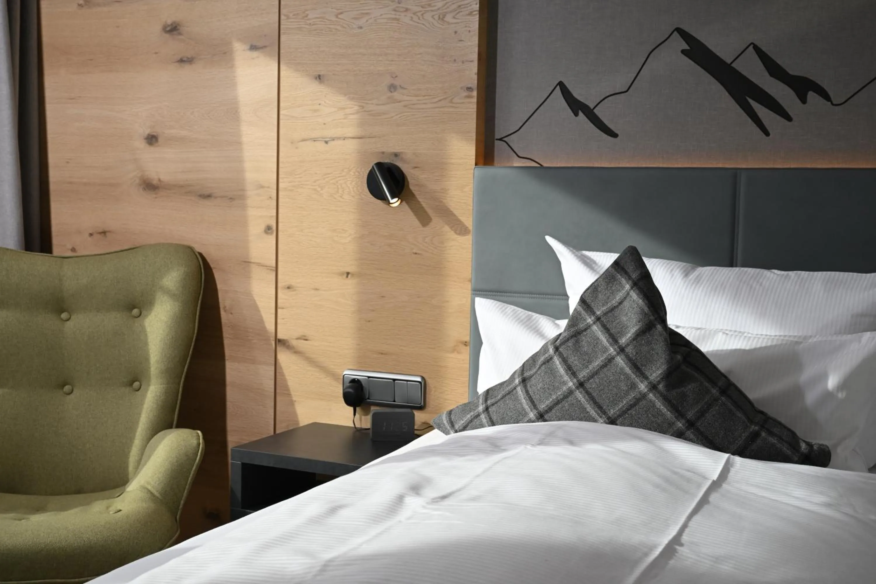 Photo of the whole room, Bed in Alpenhof Oberstdorf Hotel & SPA, Signature Collection by BW