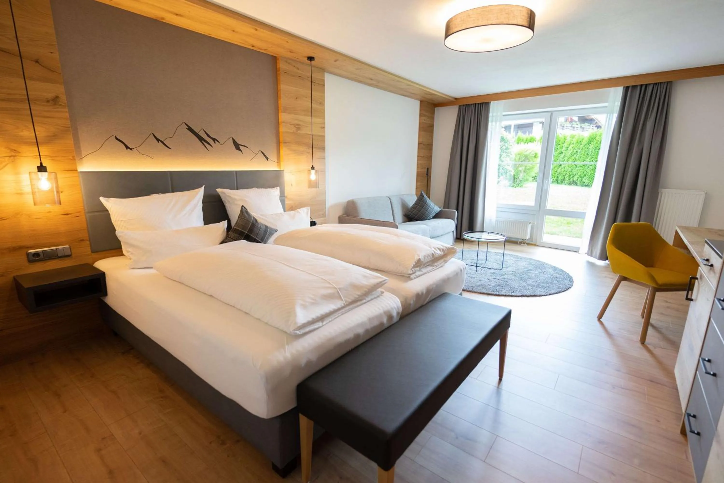 Bed in Alpenhof Oberstdorf Hotel & SPA, Signature Collection by BW
