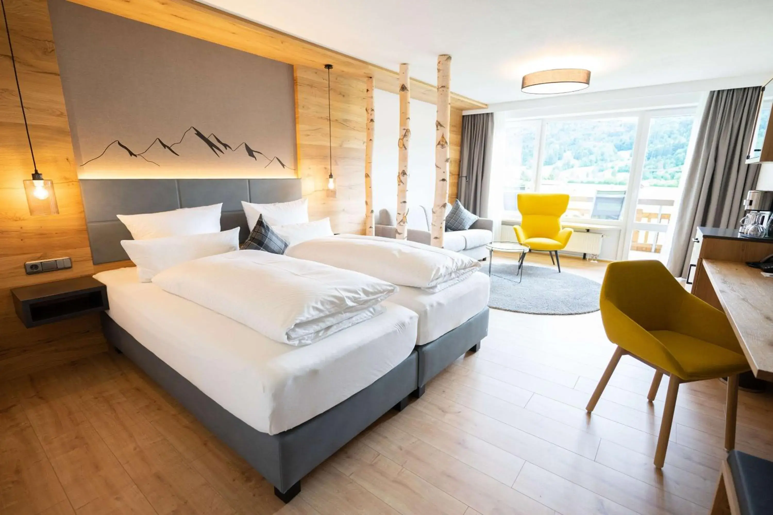Bedroom, Bed in Alpenhof Oberstdorf Hotel & SPA, Signature Collection by BW Bedroom, Bed in Alpenhof Oberstdorf Hotel & SPA, Signature Collection by BW