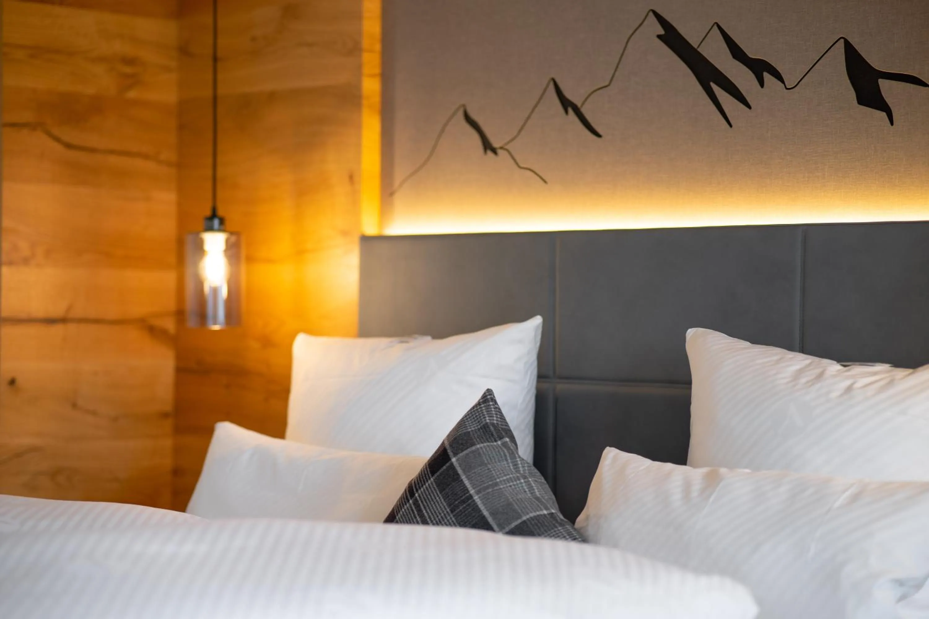 Bed in Alpenhof Oberstdorf Hotel & SPA, Signature Collection by BW