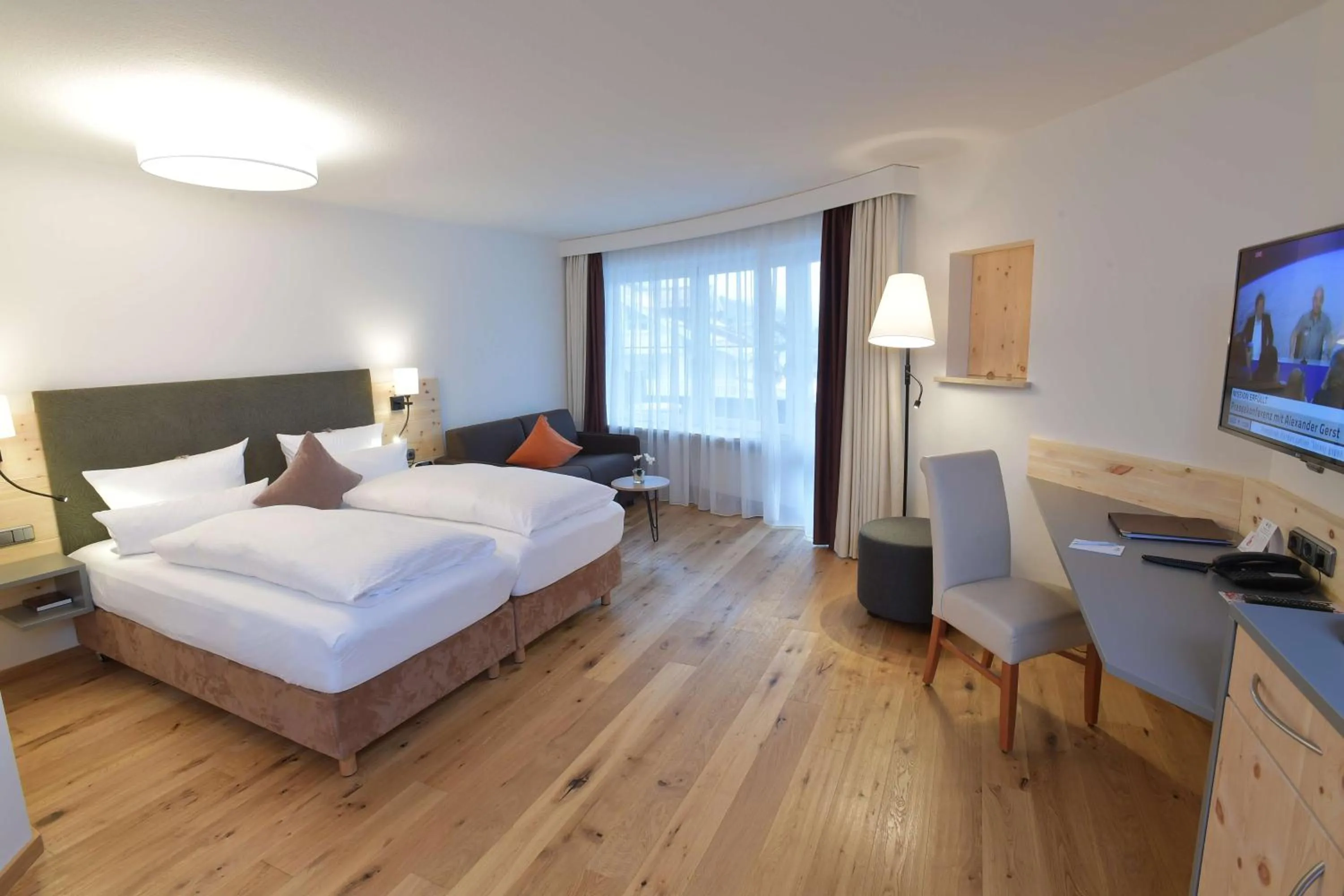 Bedroom, Bed in Alpenhof Oberstdorf Hotel & SPA, Signature Collection by BW