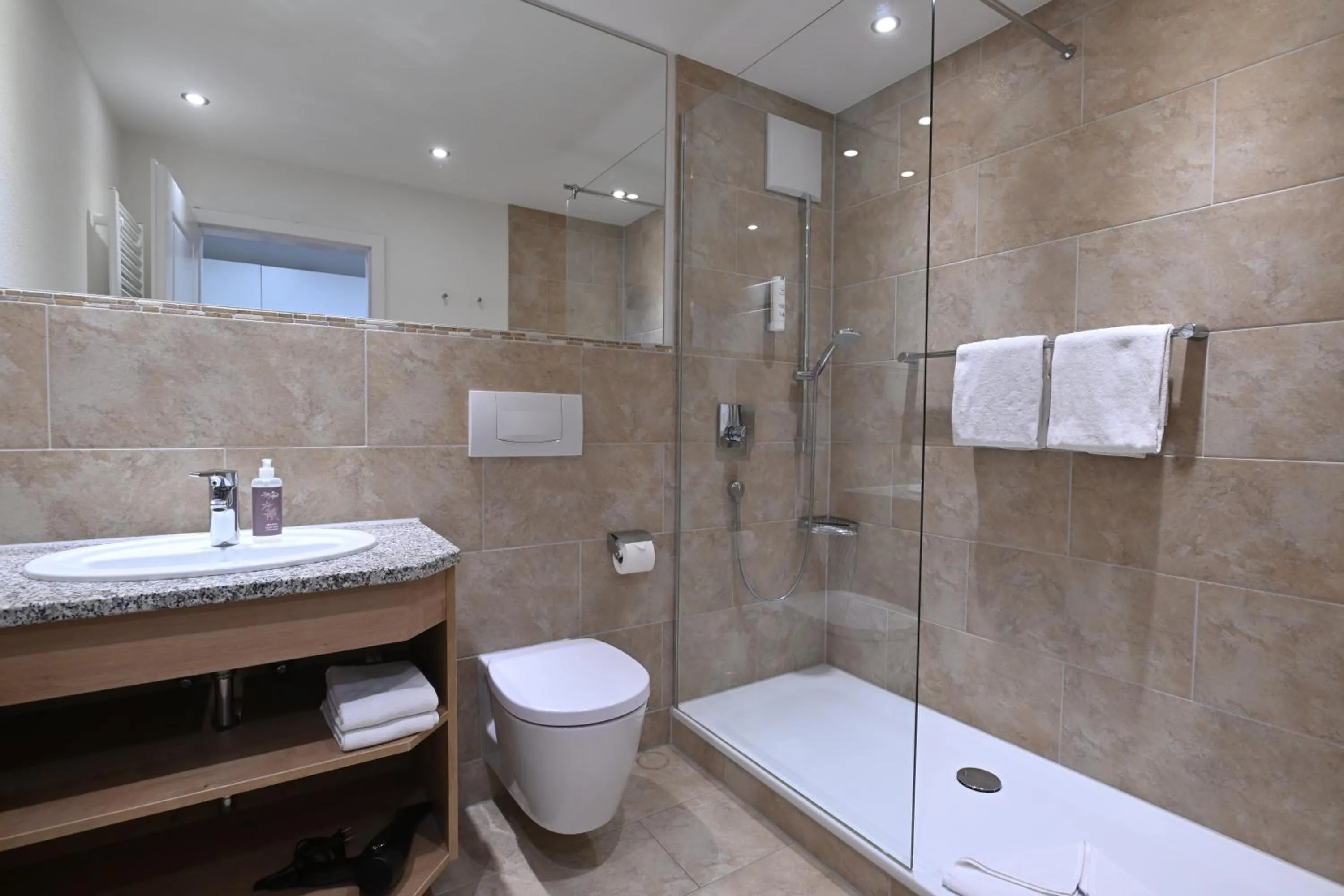 Shower in Alpenhof Oberstdorf Hotel & SPA, Signature Collection by BW