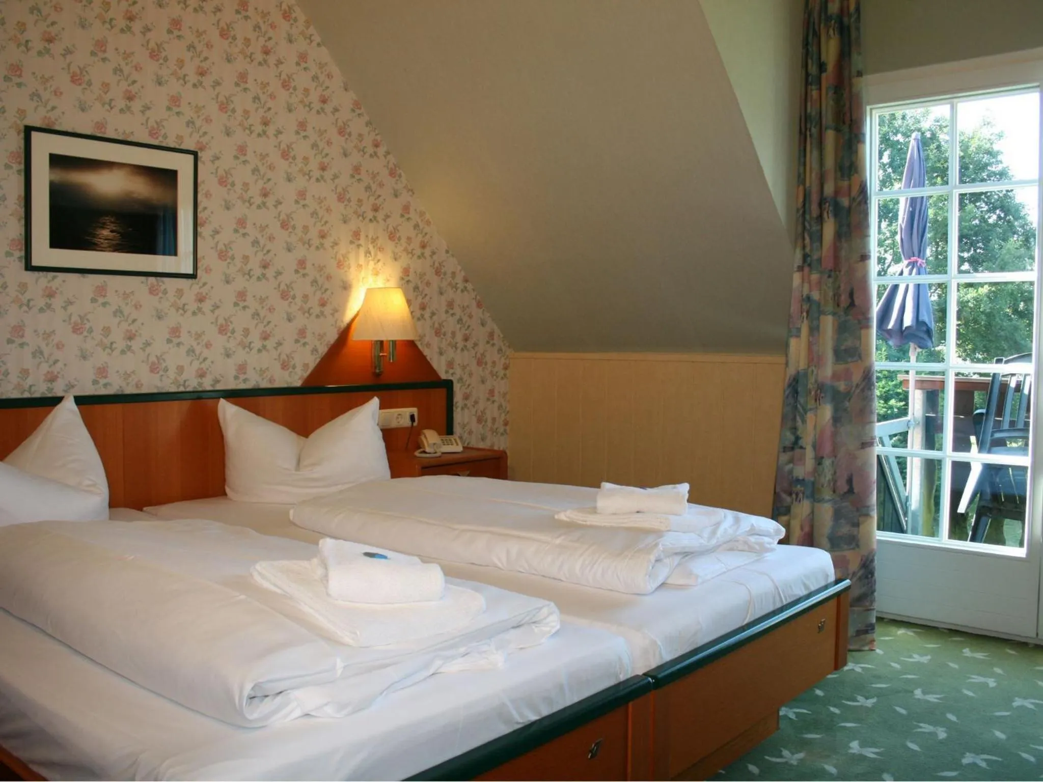 Bed in Hotel Seewisch