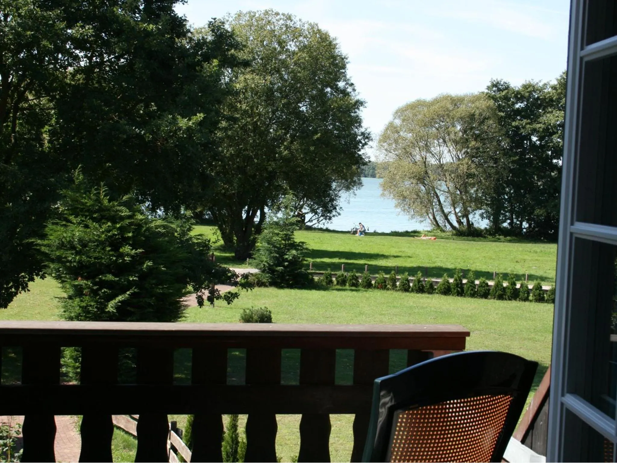 Garden view in Hotel Seewisch